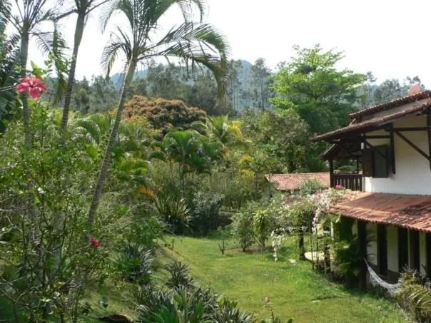 Facade/entrance, Garden in Hotel Eco Sítio Nosso Paraíso