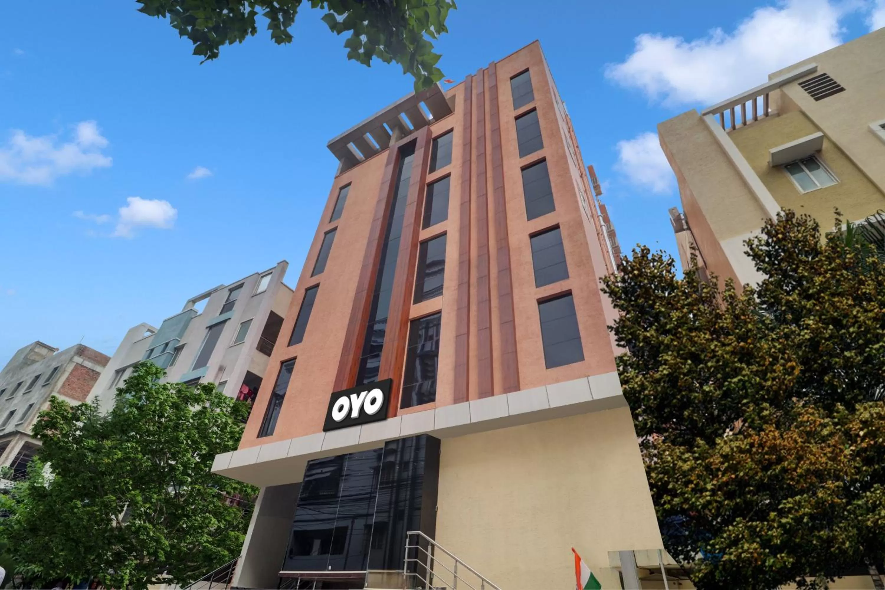 Facade/entrance, Property Building in Super OYO Collection O Halcyon Madhapur