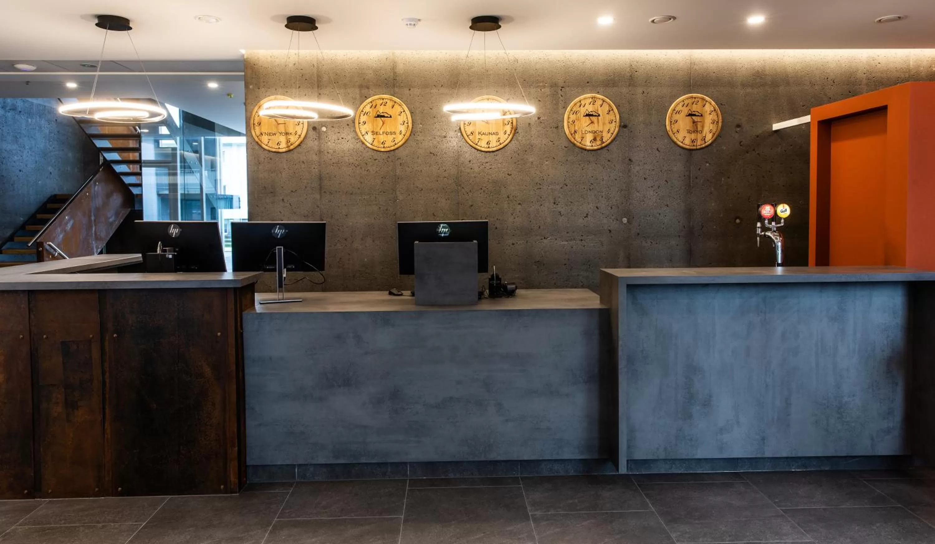 Lobby or reception in Hotel South Coast