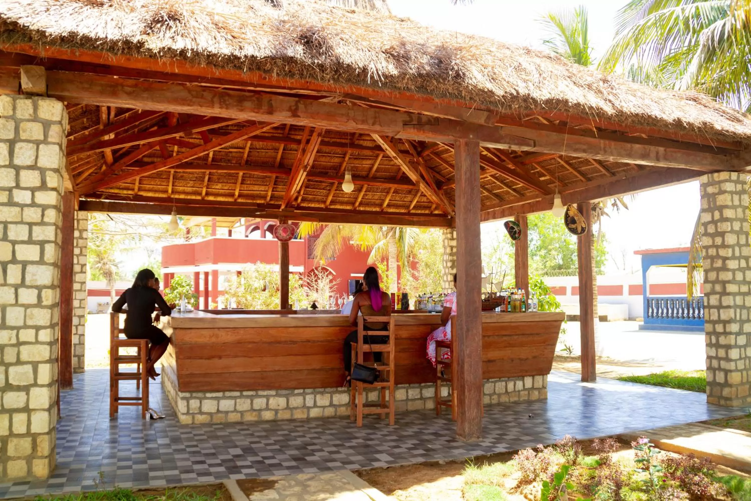 Lounge or bar in Bohobé Naboty