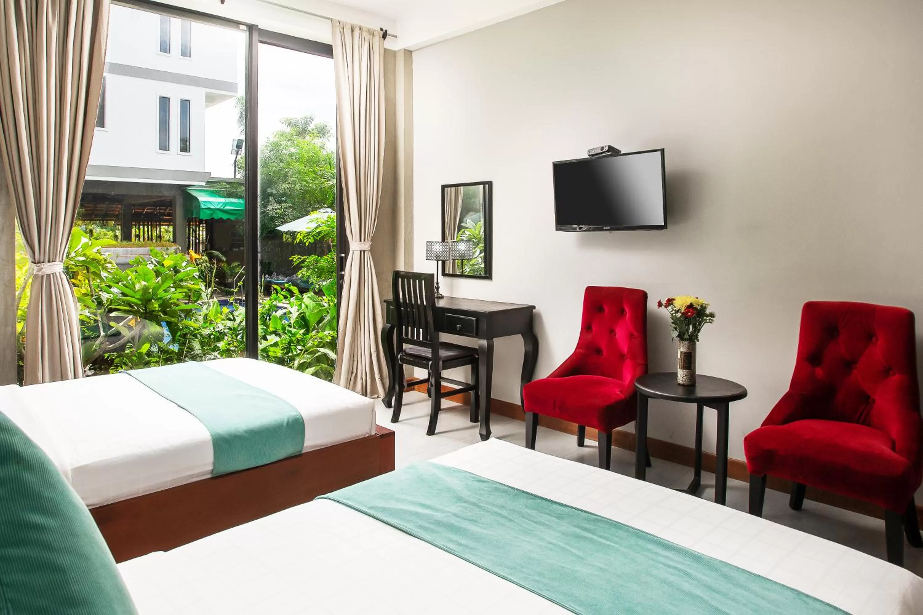 TV and multimedia, Bed in CENTRAL BLANCHE Residence