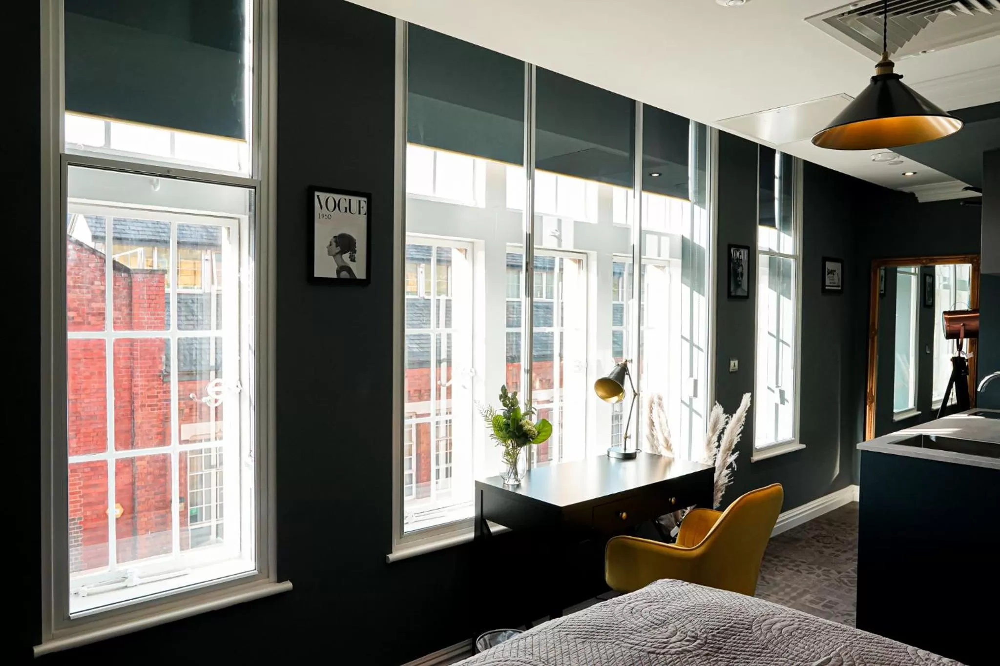 View (from property/room), Bed in The Old Post Office Warrington by Deuce Hotels