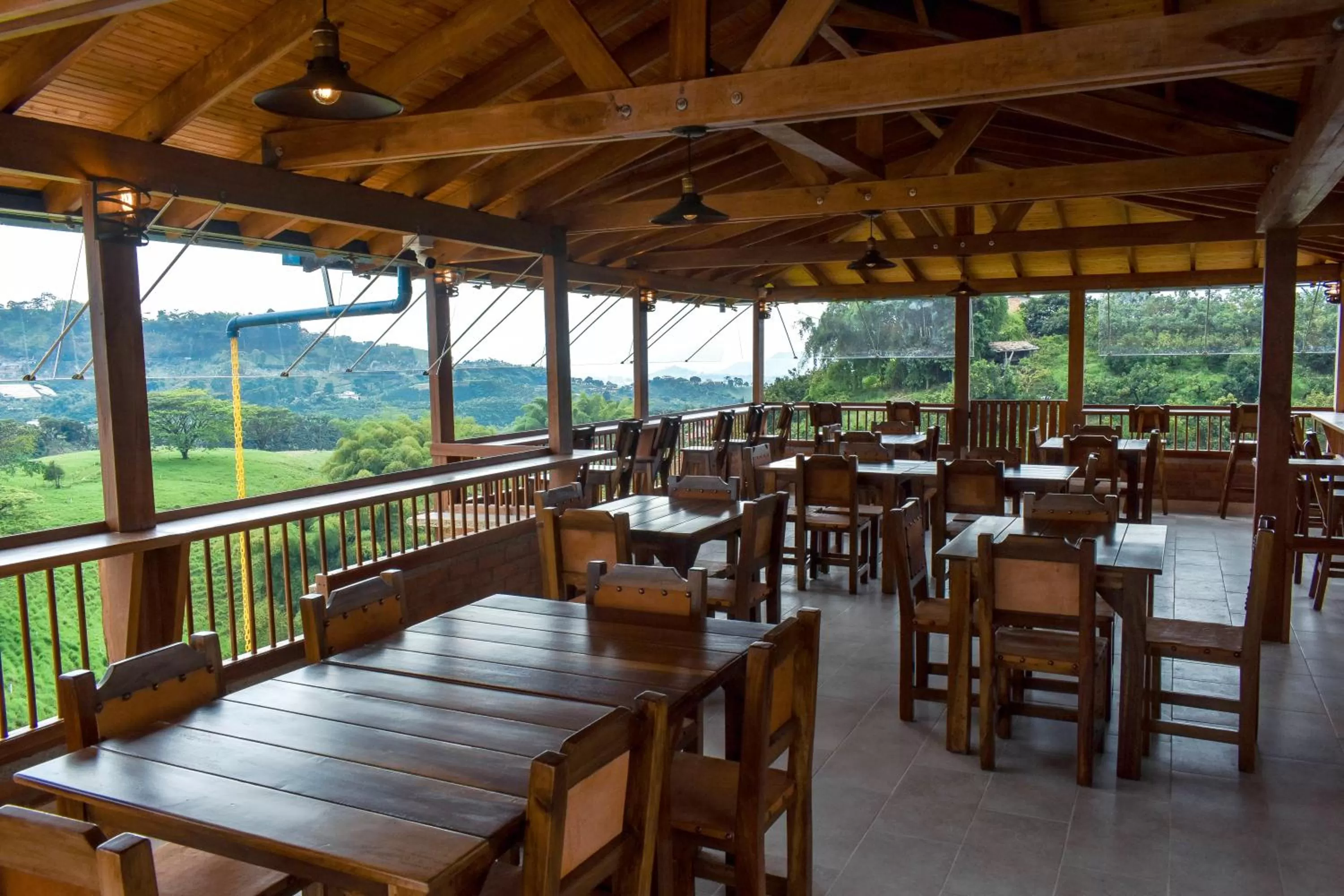 Restaurant/Places to Eat in Guaduales Ecohotel
