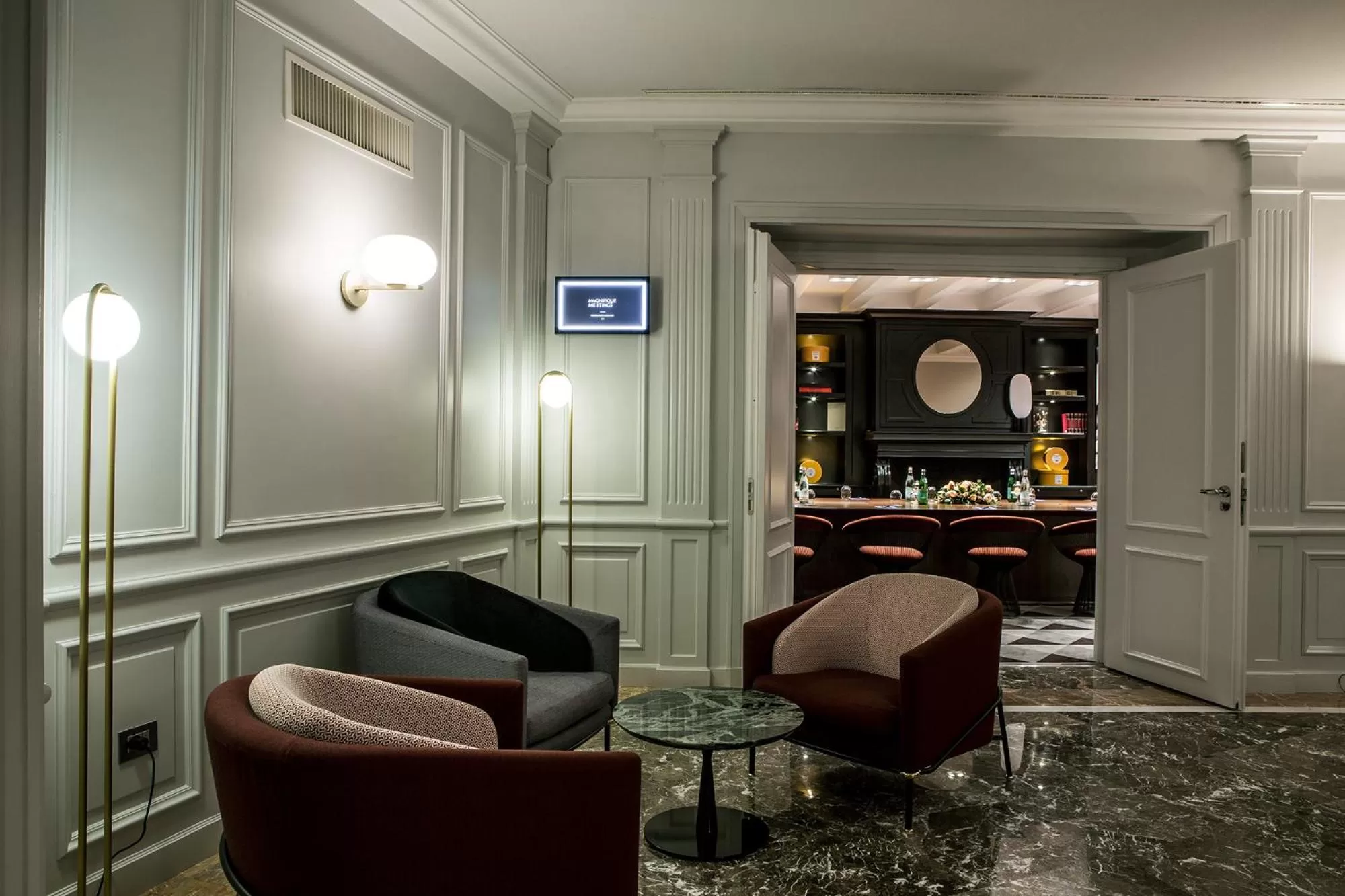Lobby or reception in Sofitel Roma Villa Borghese