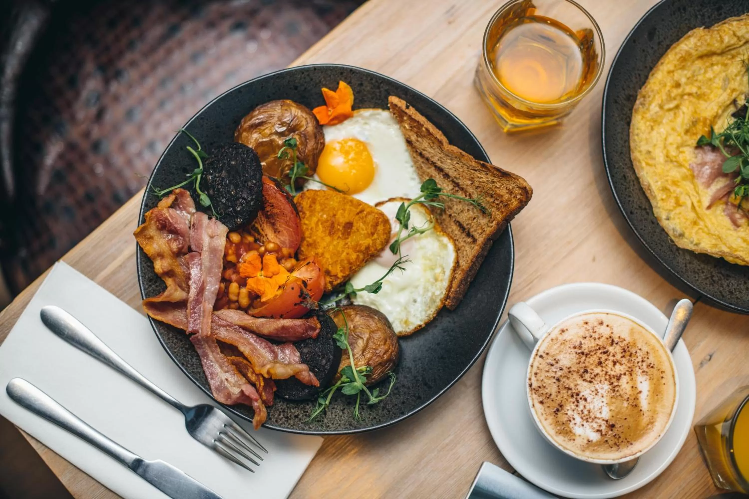 Food in Karma Sanctum Soho Hotel