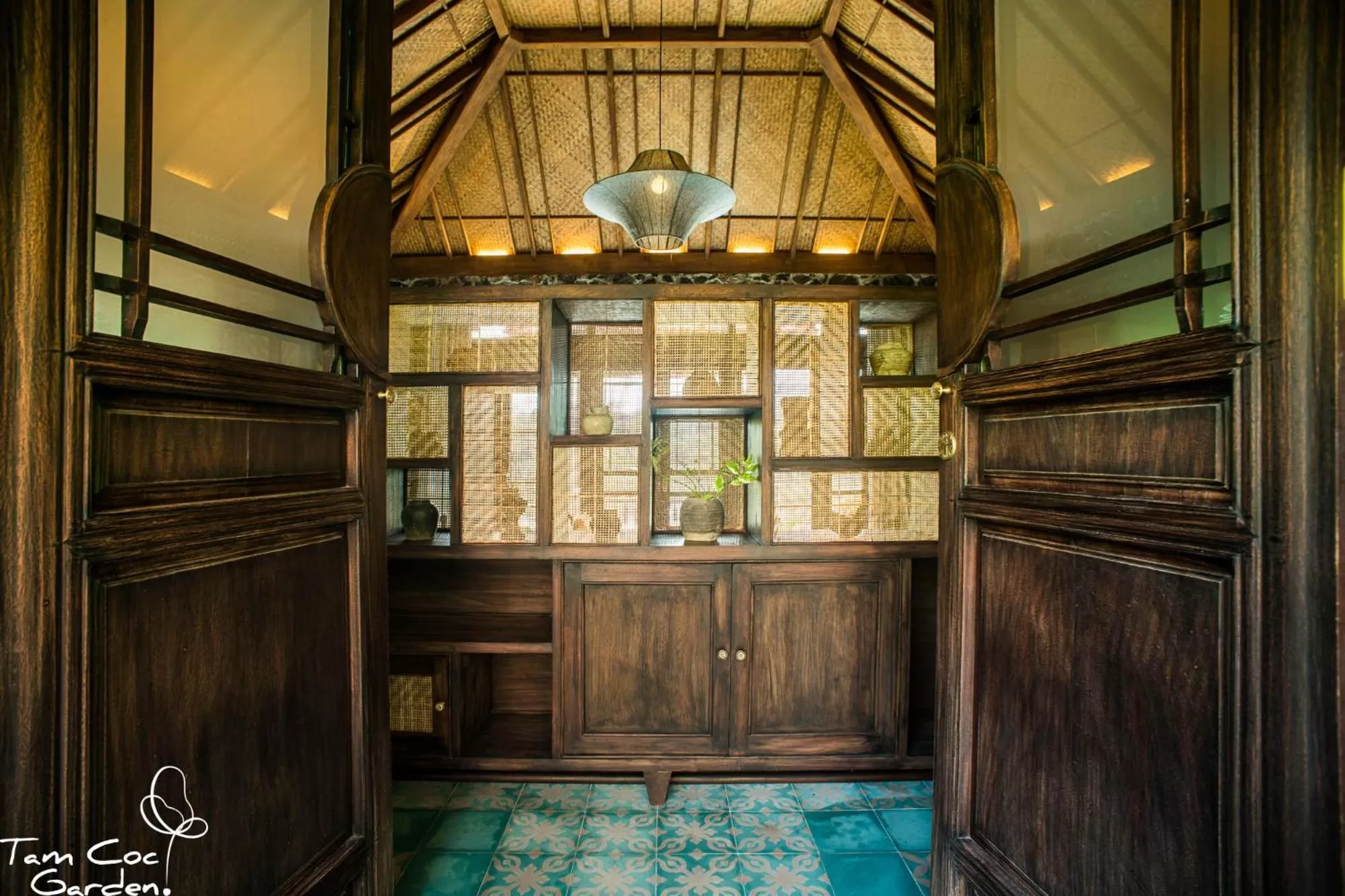 Decorative detail in Tam Coc Garden Resort