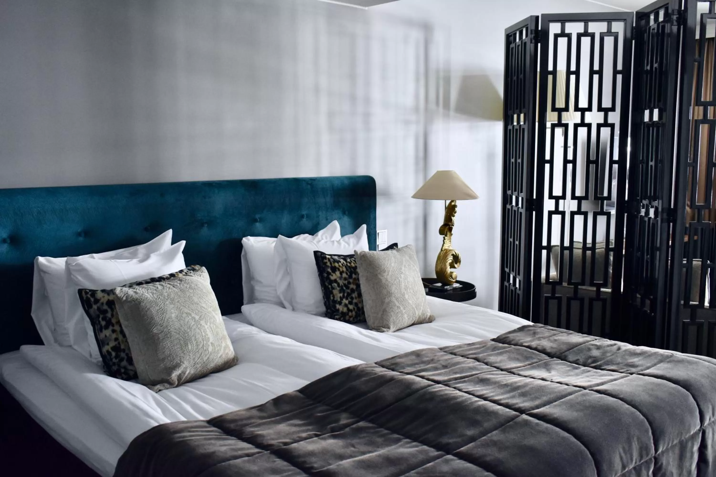 Decorative detail, Bed in Hotel F6