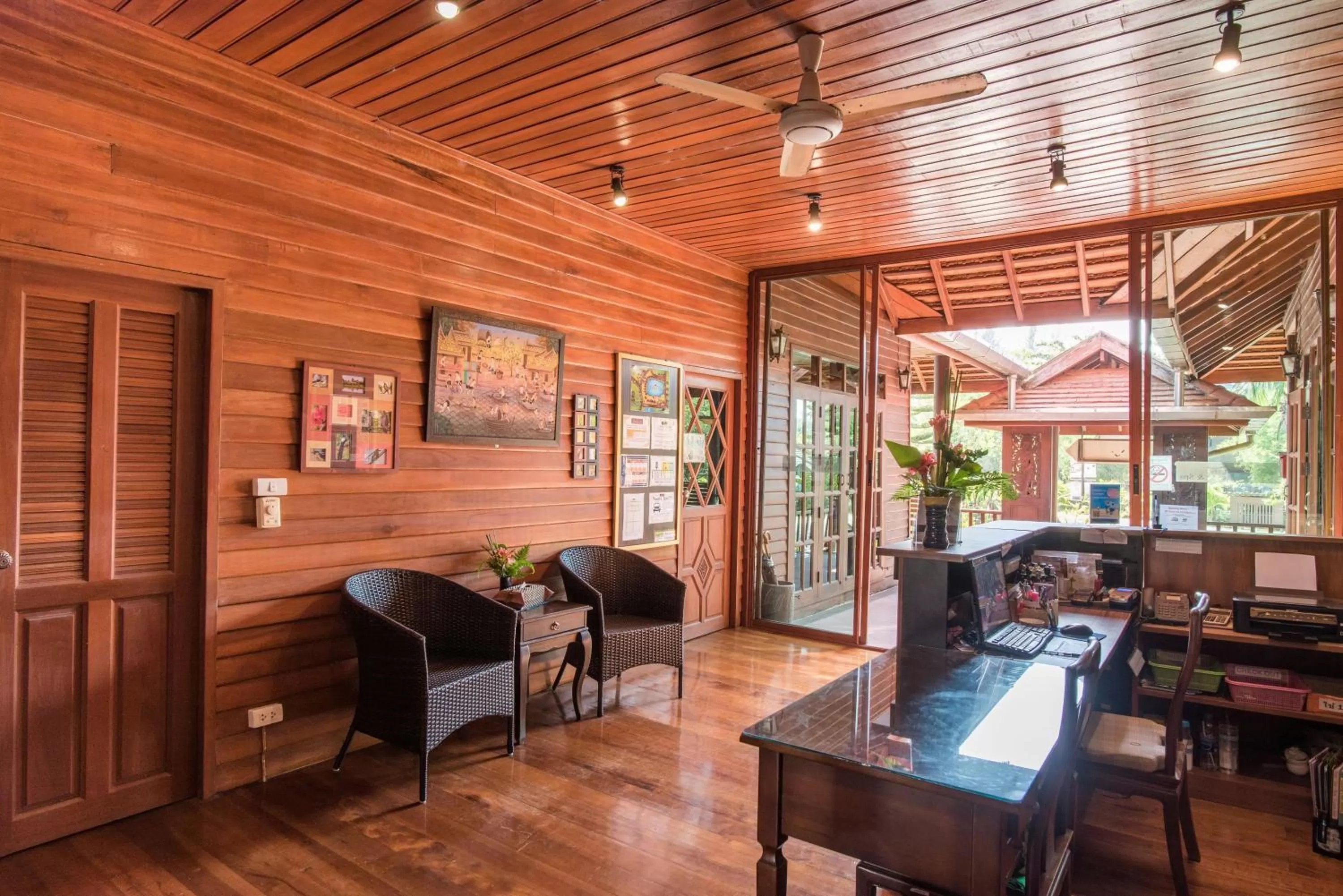 Lobby or reception in ThaiLife Wellness & Meditation Resort- SHA Plus