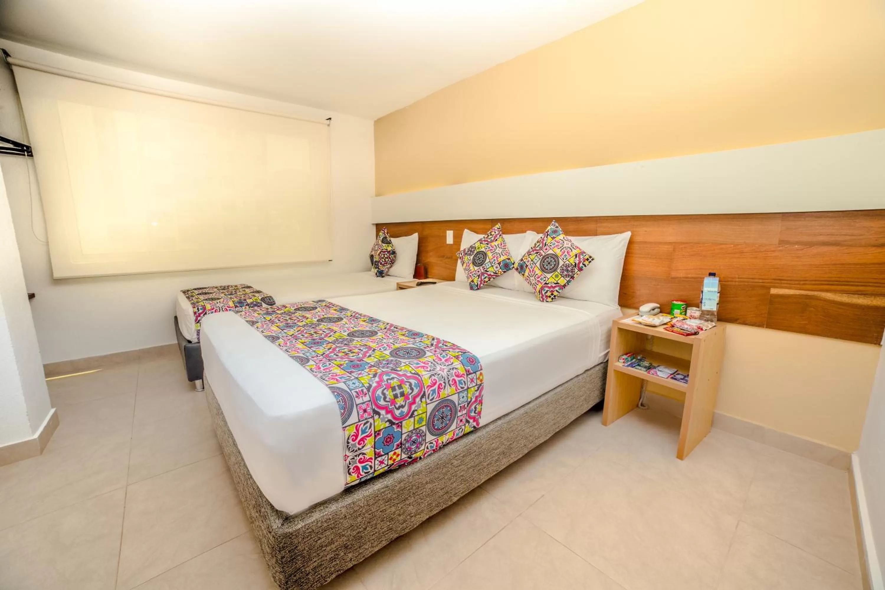 Bed in Hotel Portobahia Santa Marta Rodadero