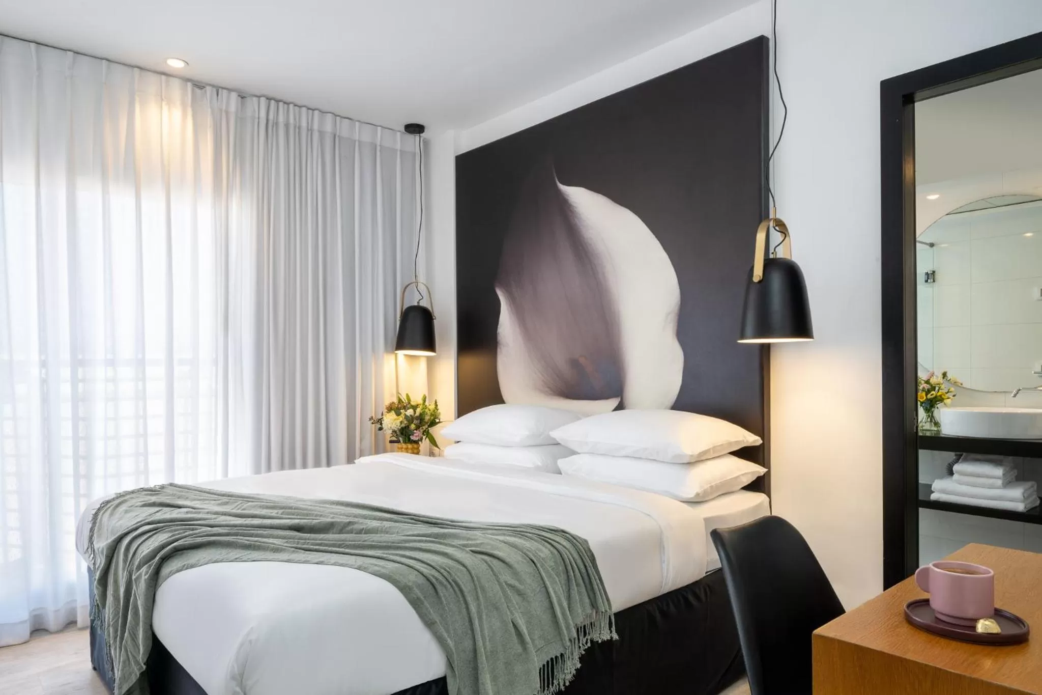 Bed in Savoy Sea Side Hotel