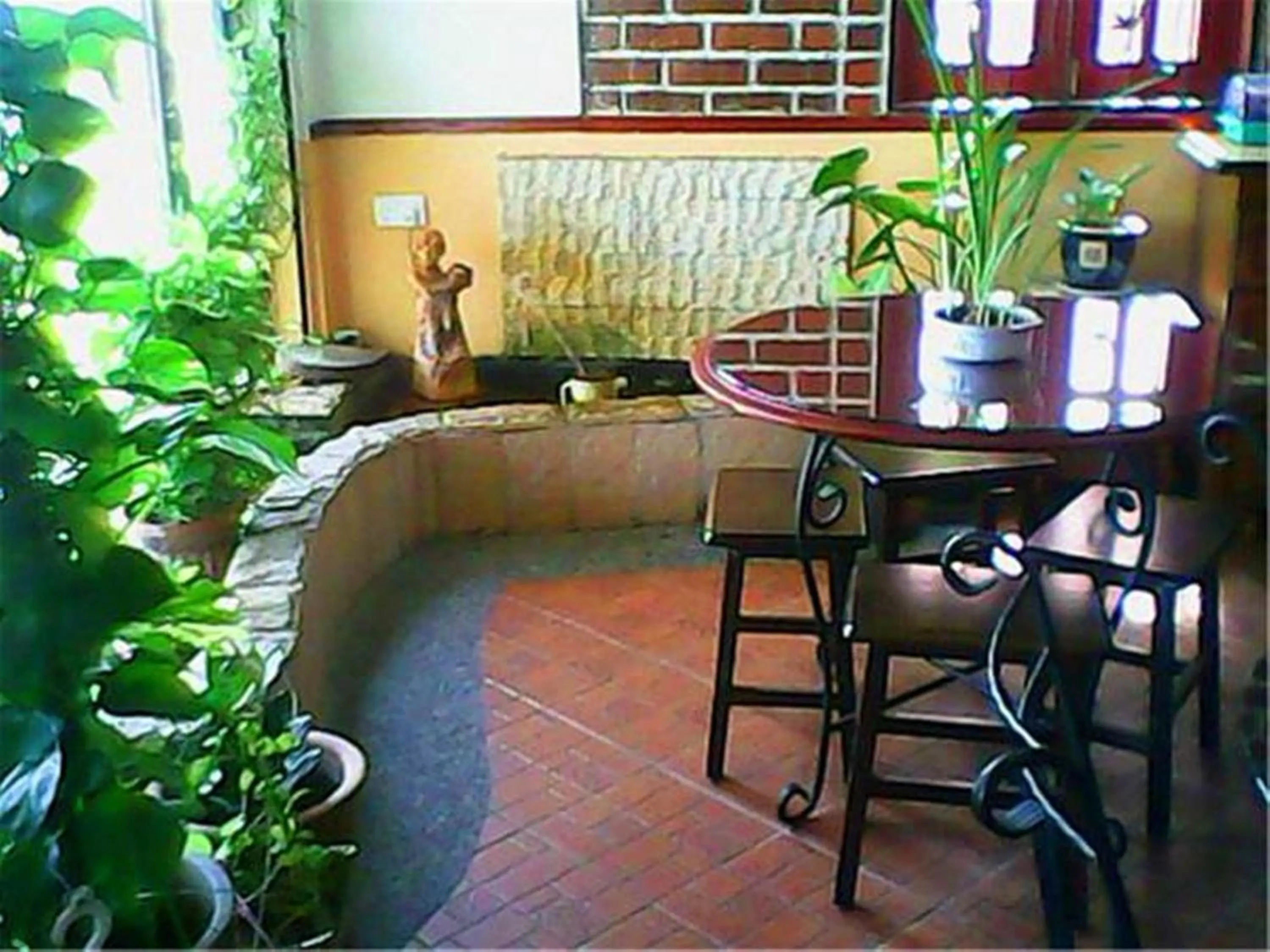 Decorative detail in Floral Hotel