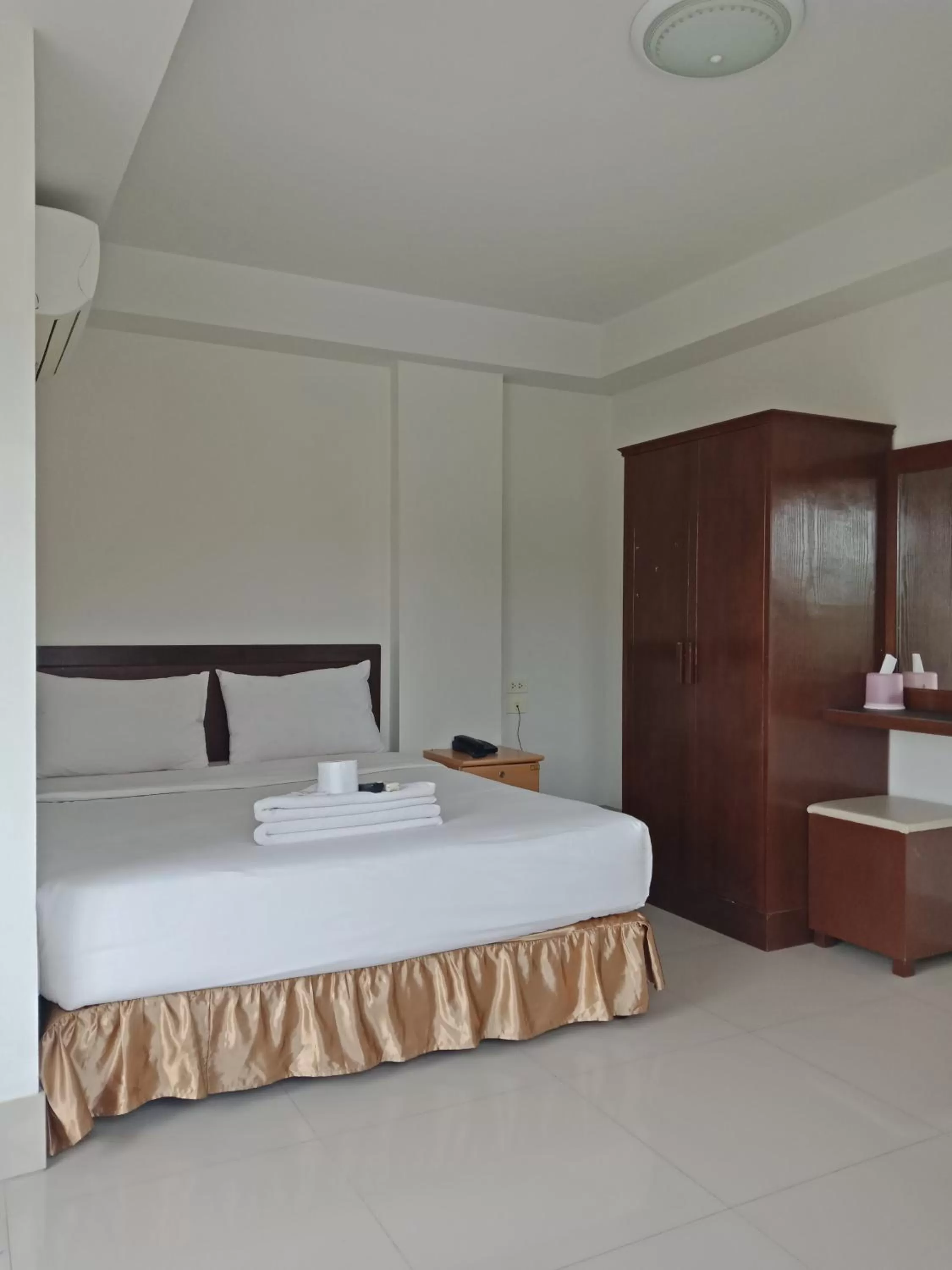 Bed in Baanpak Sam Anong