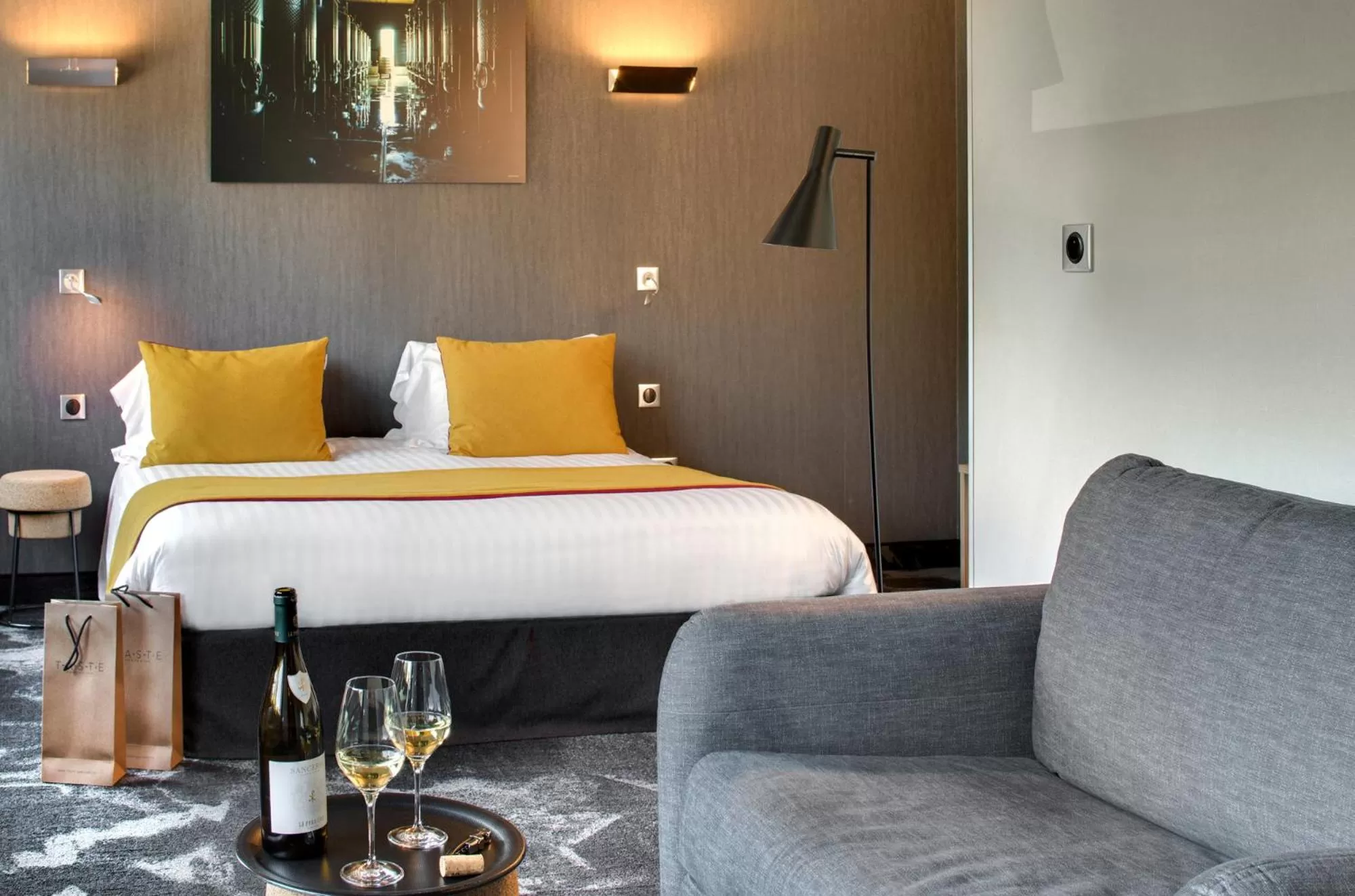 Photo of the whole room, Bed in Le Panoramic