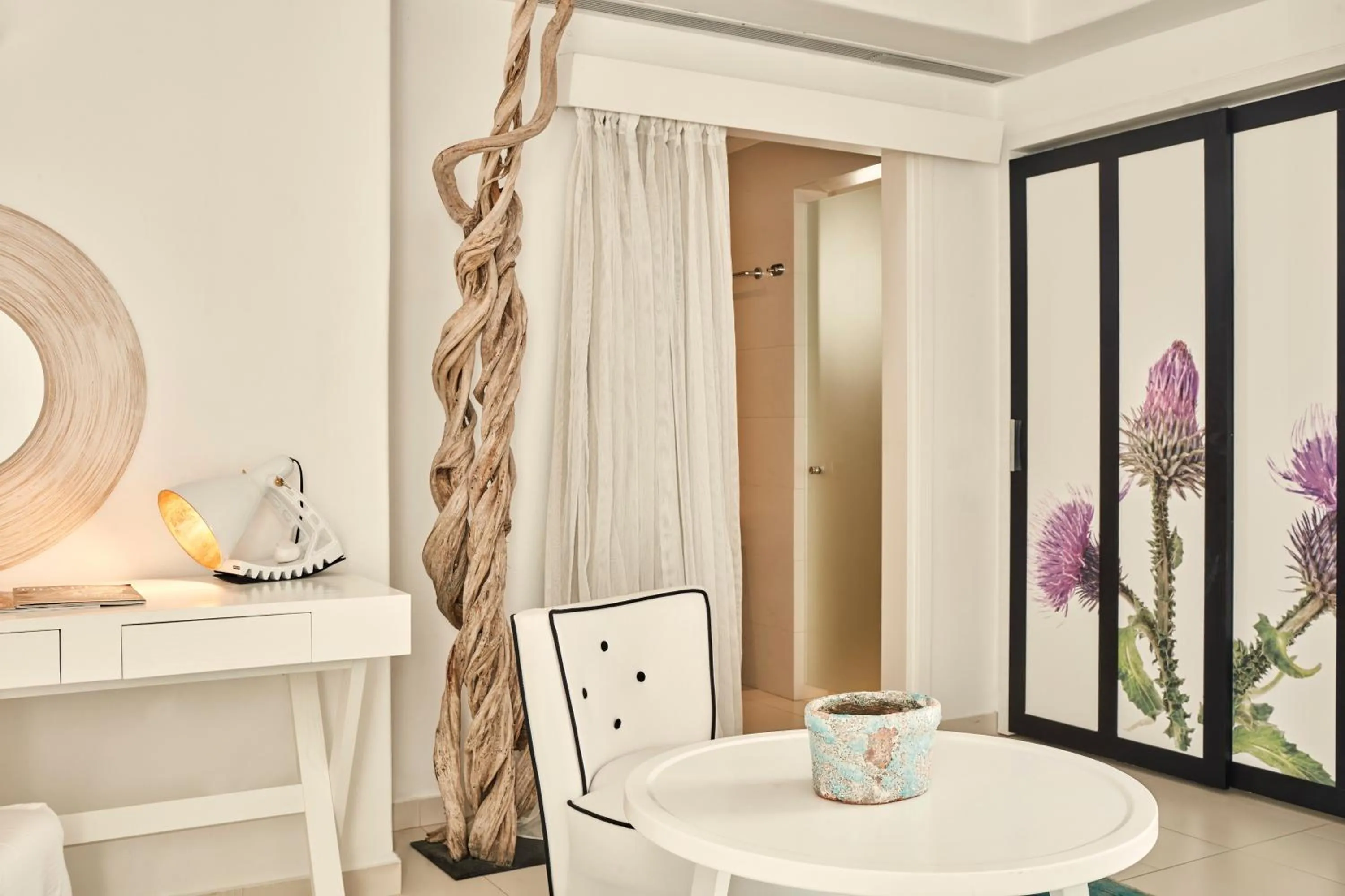 Seating area in Myconian Villa Collection - Preferred Hotels & Resorts