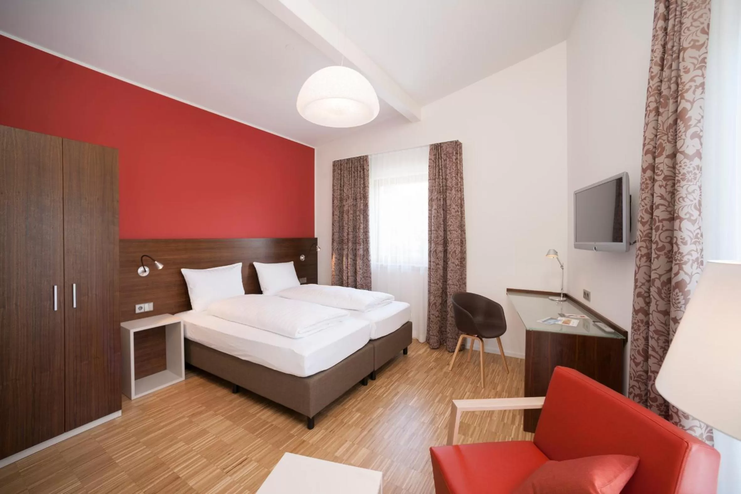 Bed in Seehörnle Bio Hotel & Gasthaus