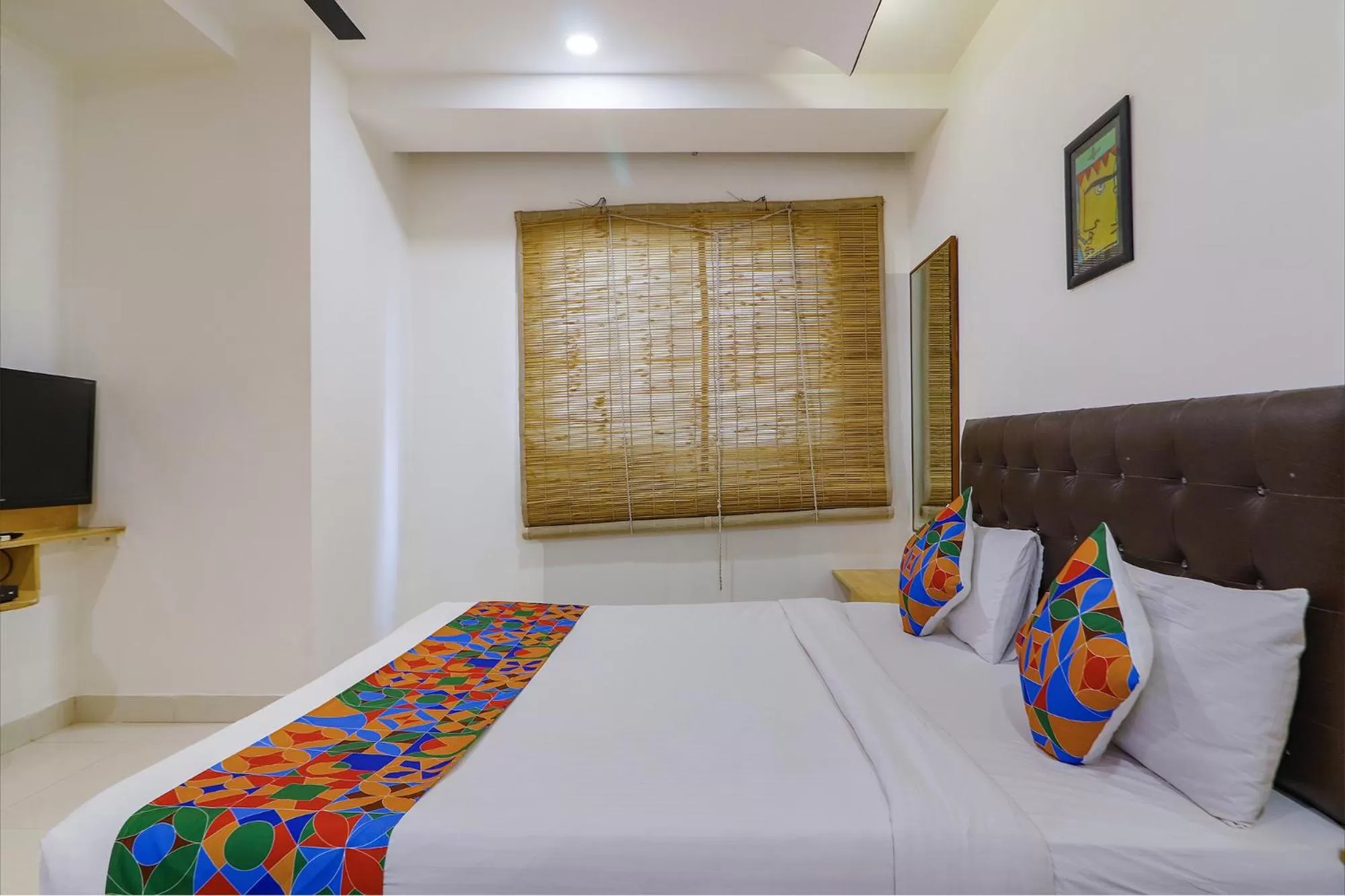 TV and multimedia in FabHotel Aamantran & Banquet Halls - Nr RTC X Roads Metro Station