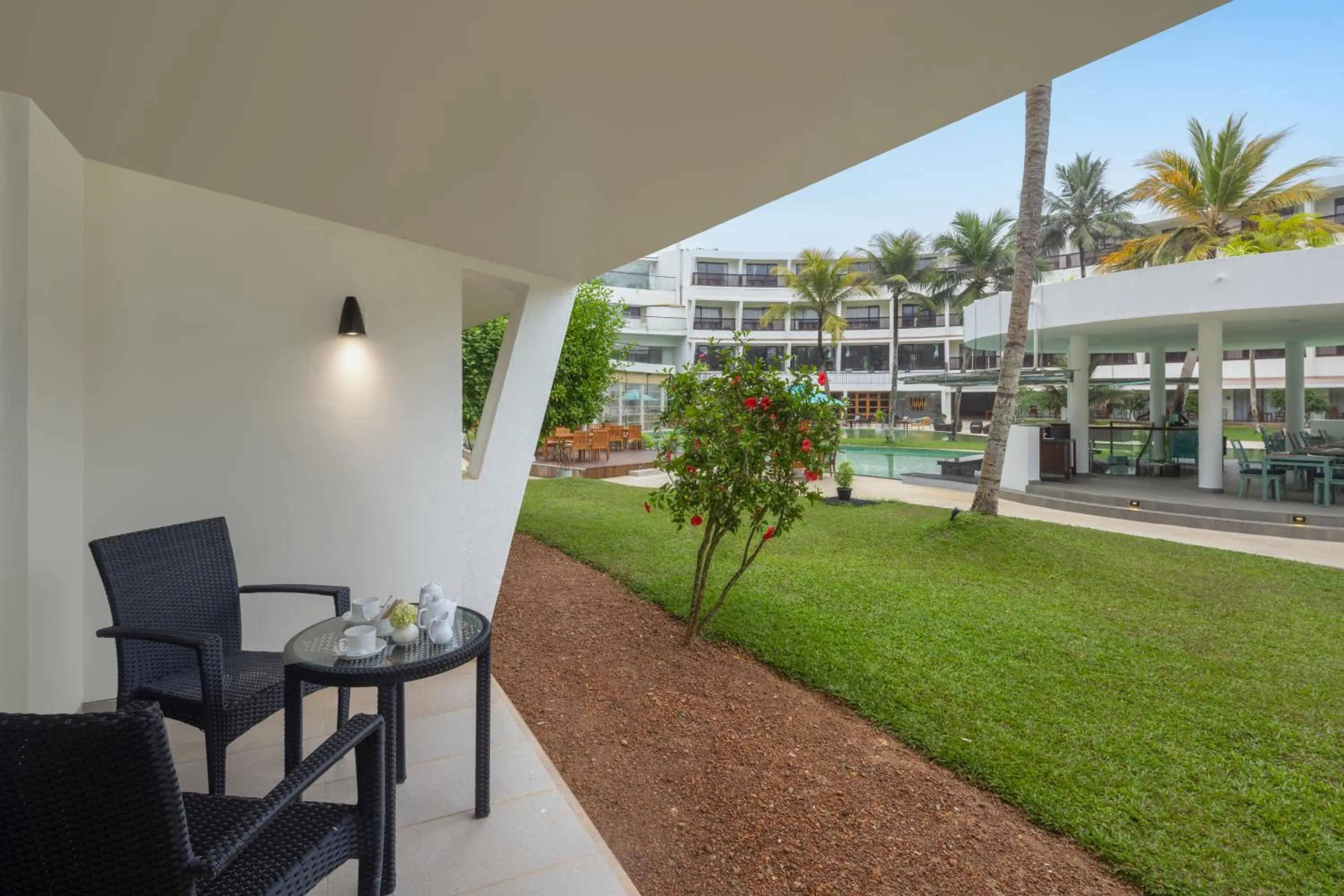 Pool view in Occidental Eden Beruwala