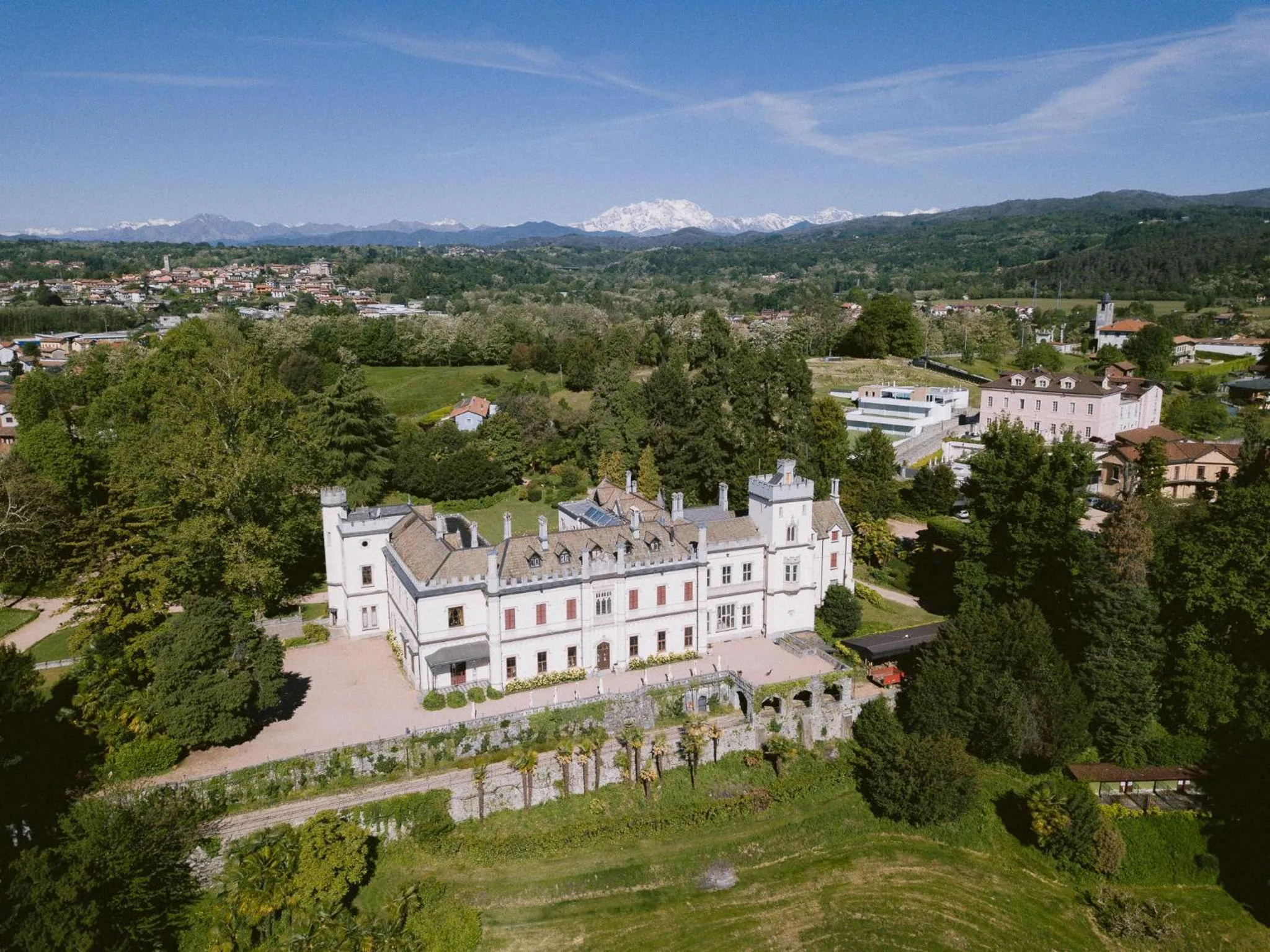 Bird's eye view in Castello Dal Pozzo Resort Lago Maggiore - Preferred Hotels & Resorts