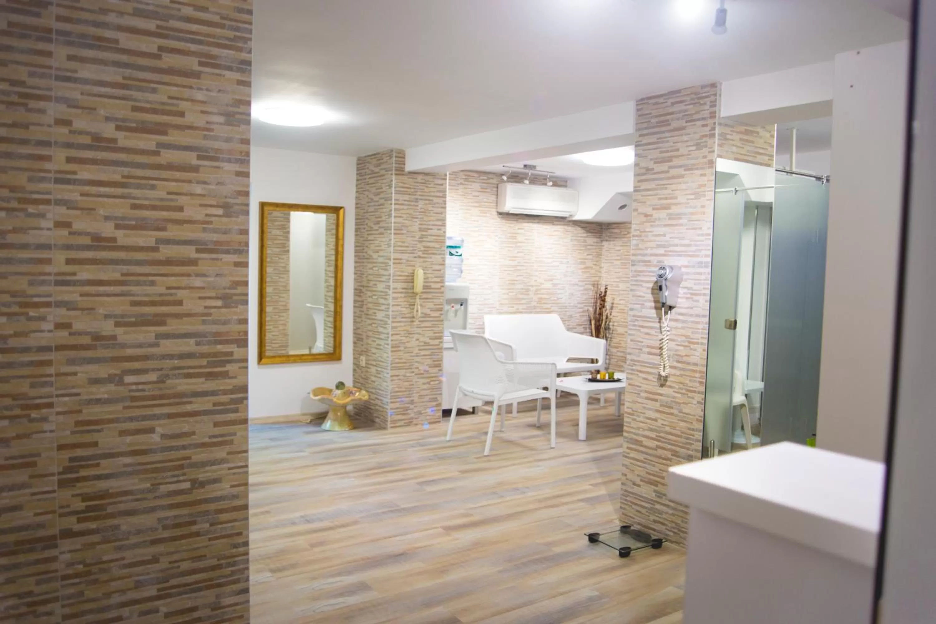 Sauna in Noviz Hotel