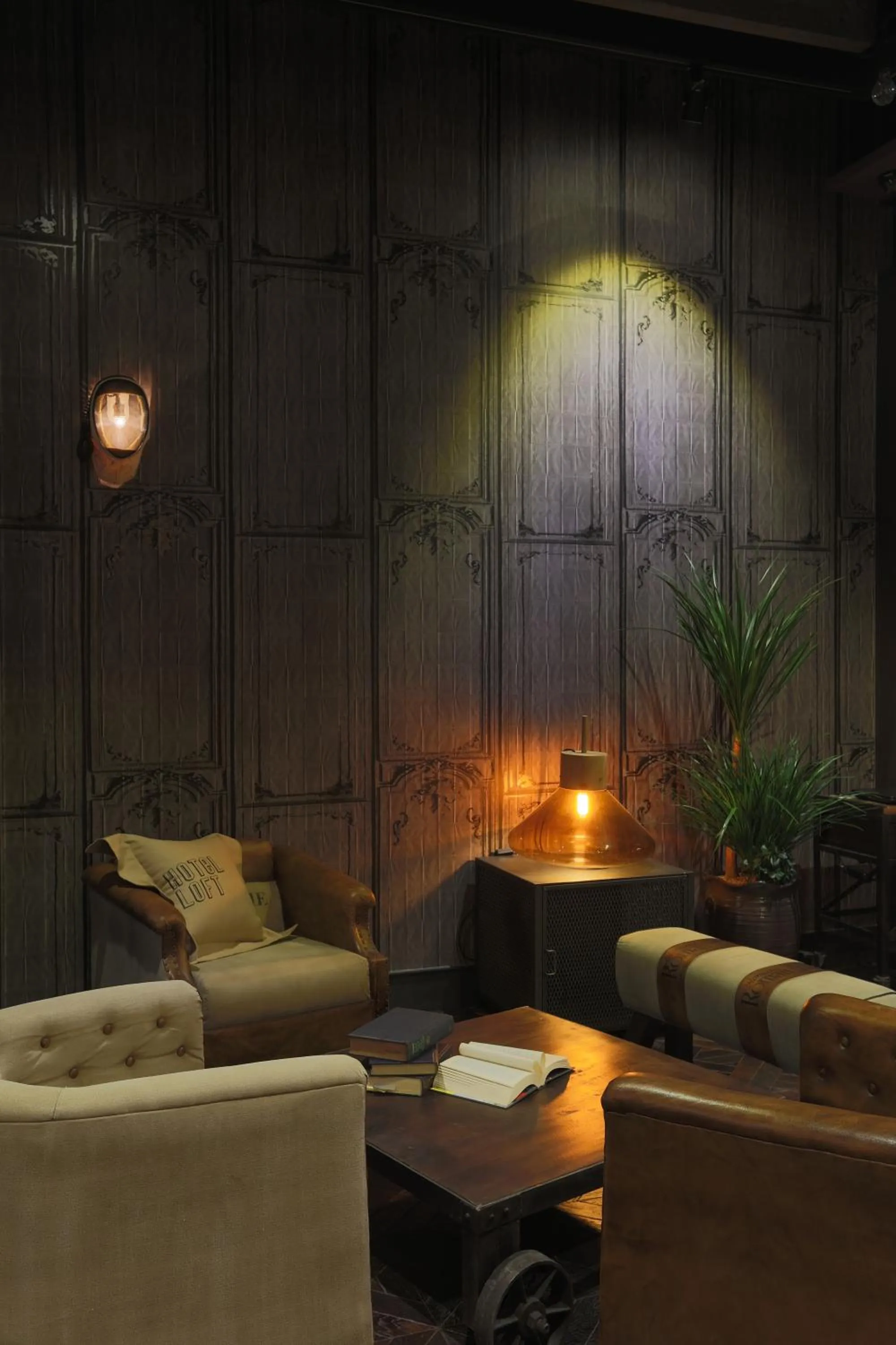 Seating area in Boutique Hotel Loft