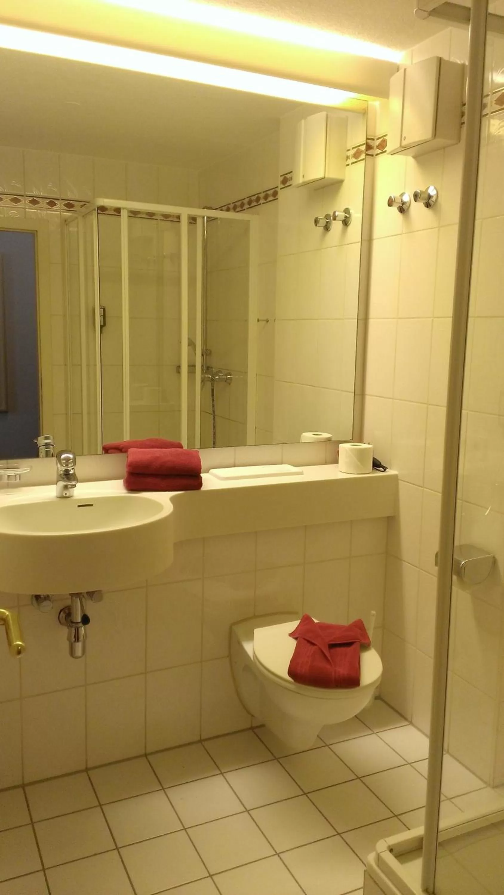 Bathroom in Hotel-Restaurant Schwanen