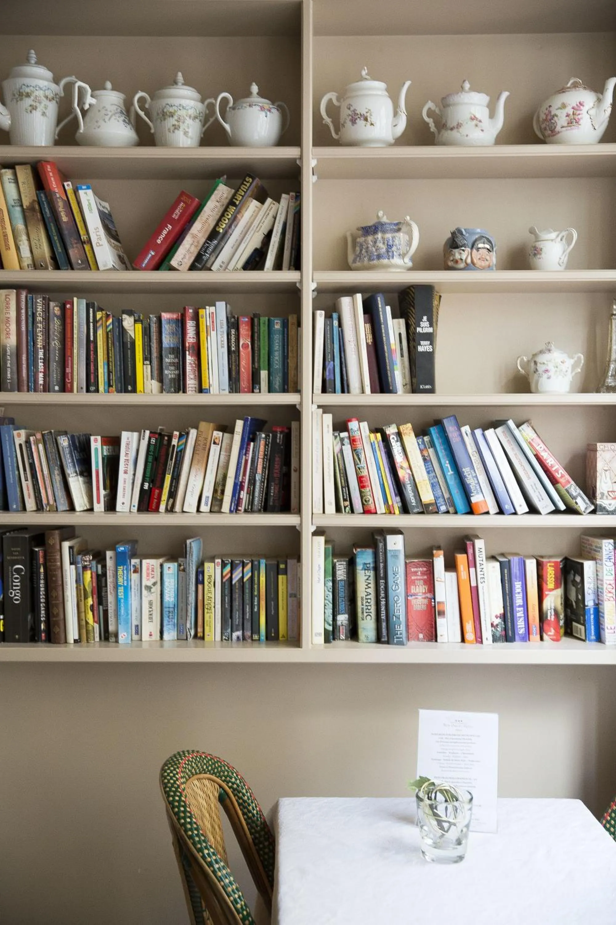 Library in New Orient Hotel