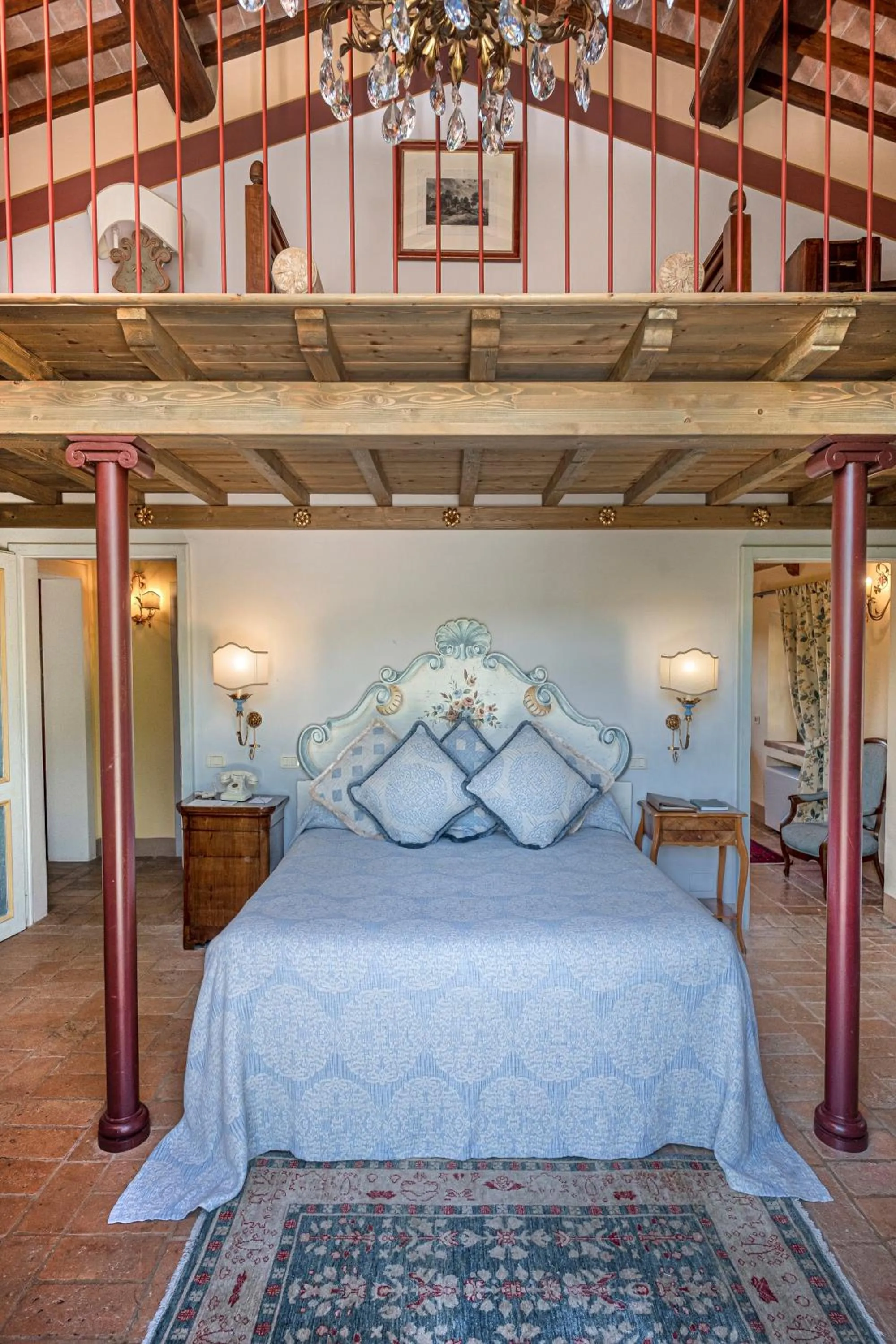 Bedroom, Bed in Il Falconiere Relais & Spa