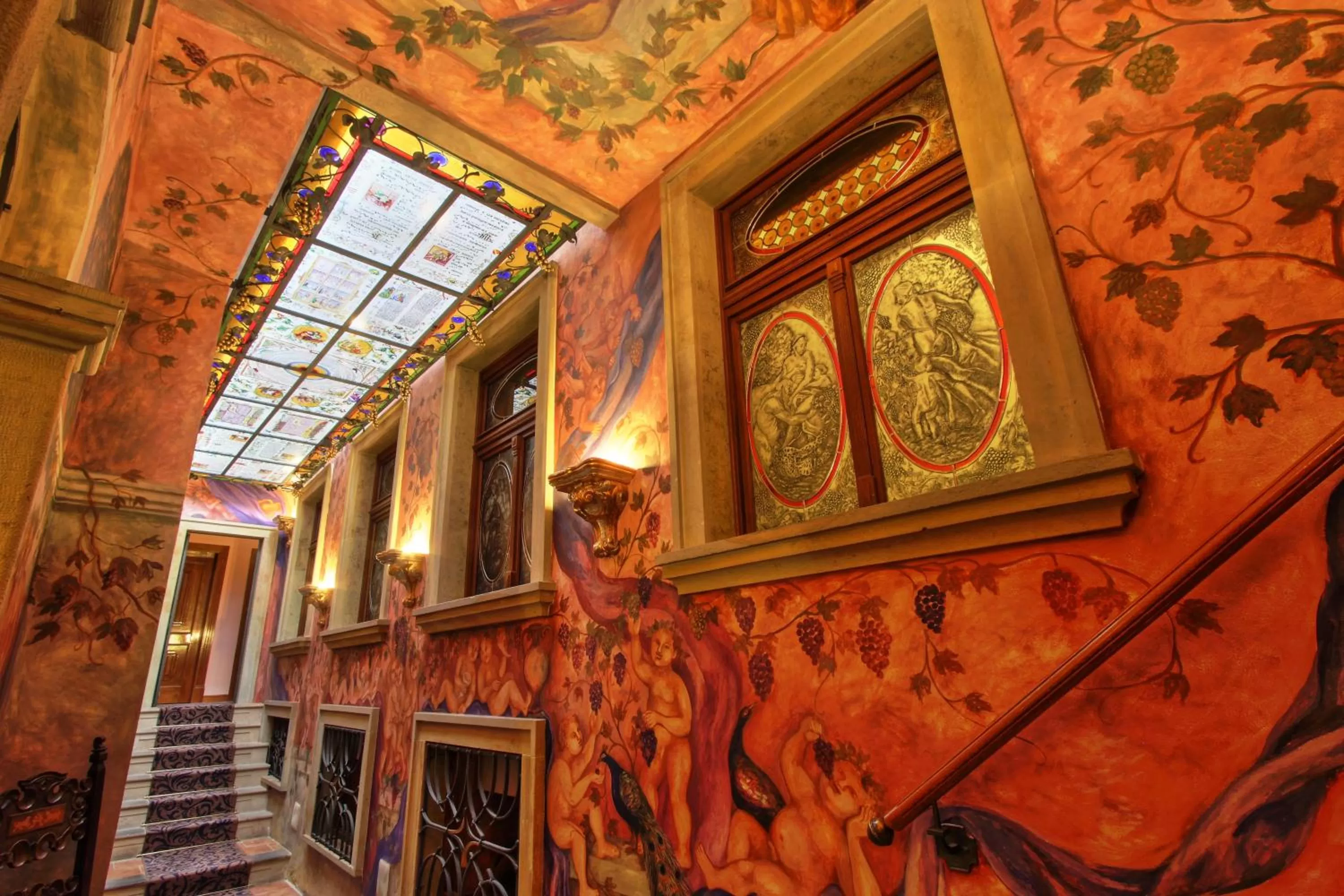 Decorative detail in U Páva