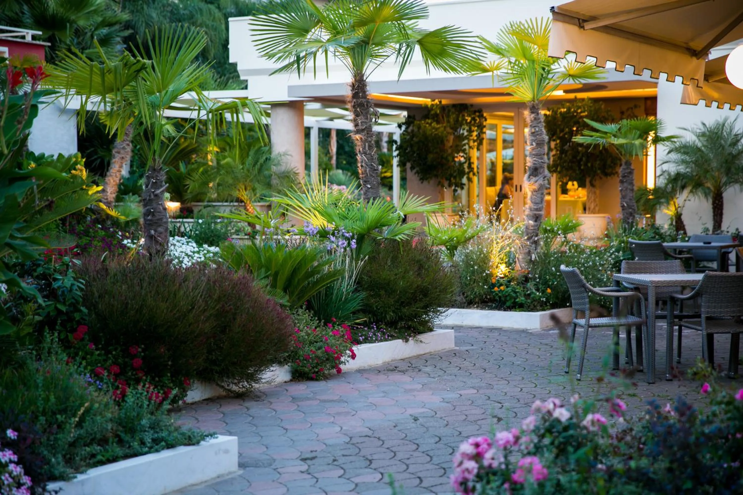 Garden in Hotel Ares