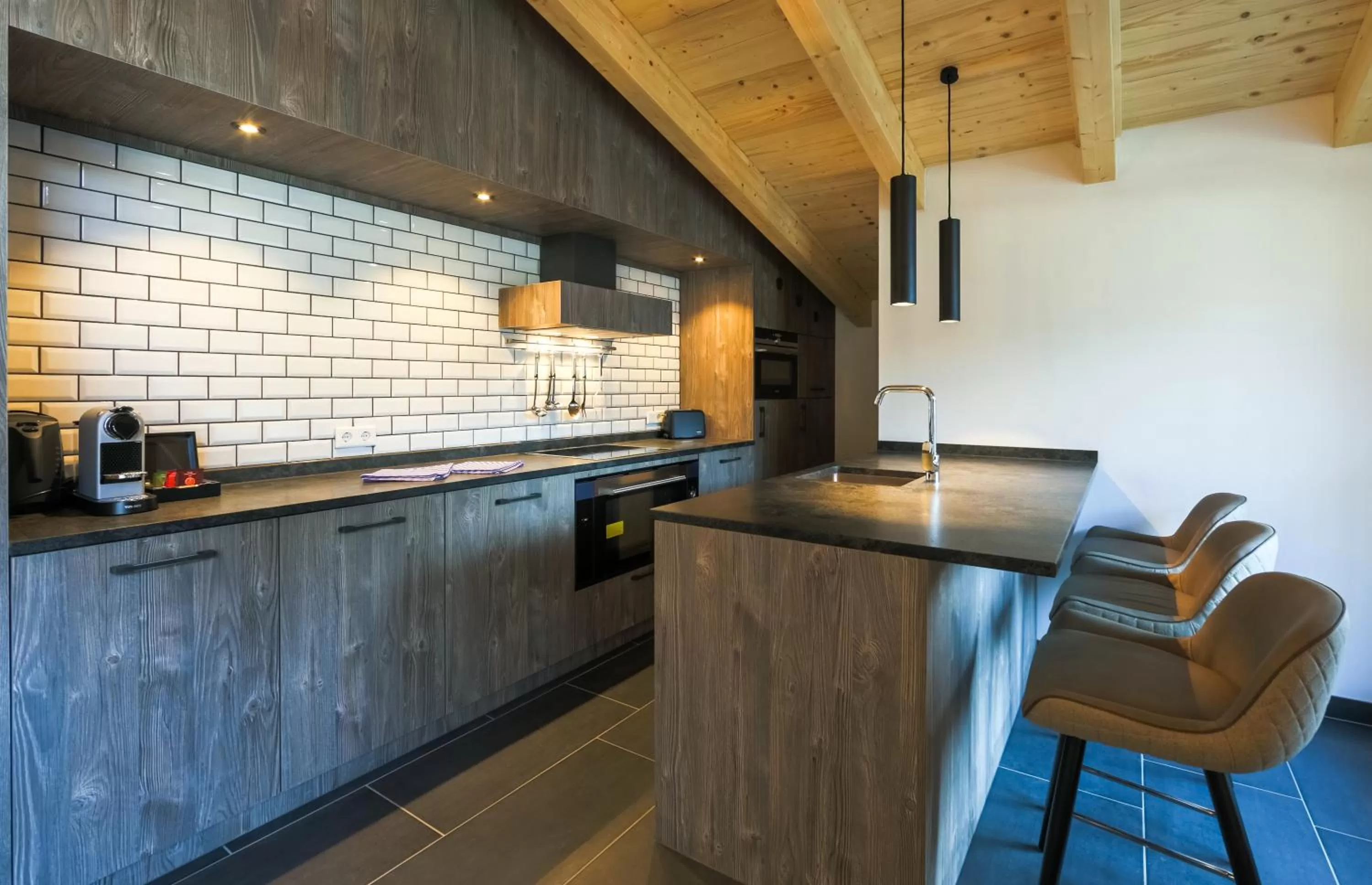 Kitchen or kitchenette in AvenidA Panorama Suites