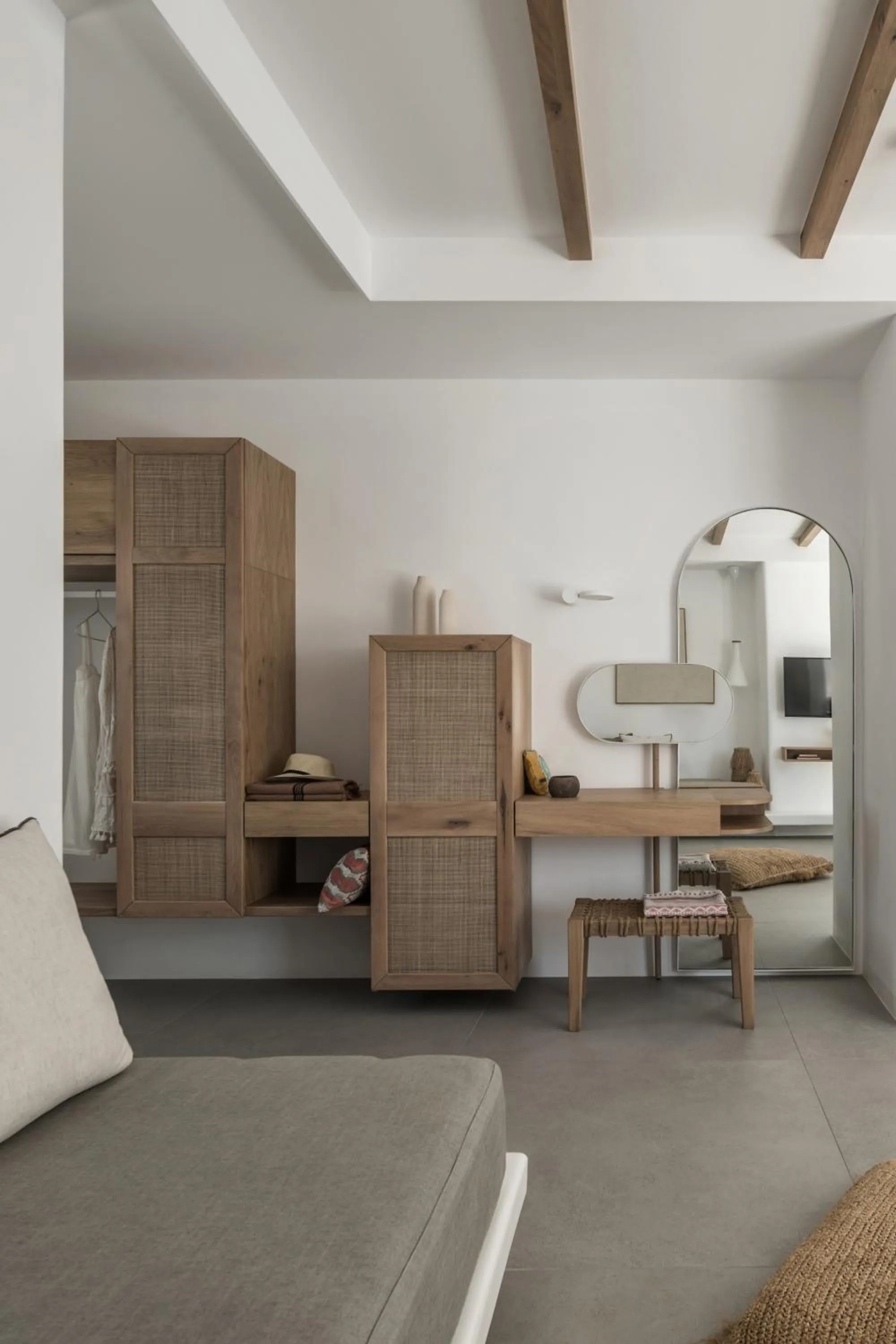 wardrobe, Bed in A Hotel Mykonos