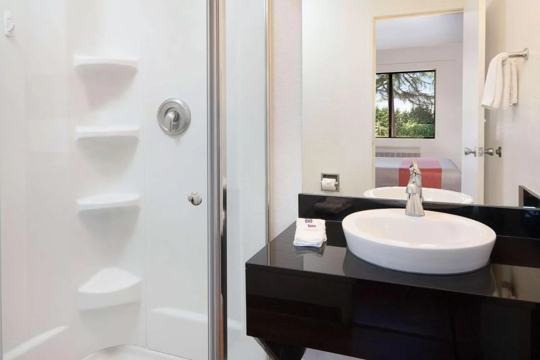 Bathroom in Motel 6-Arcadia, CA - Los Angeles - Pasadena Area