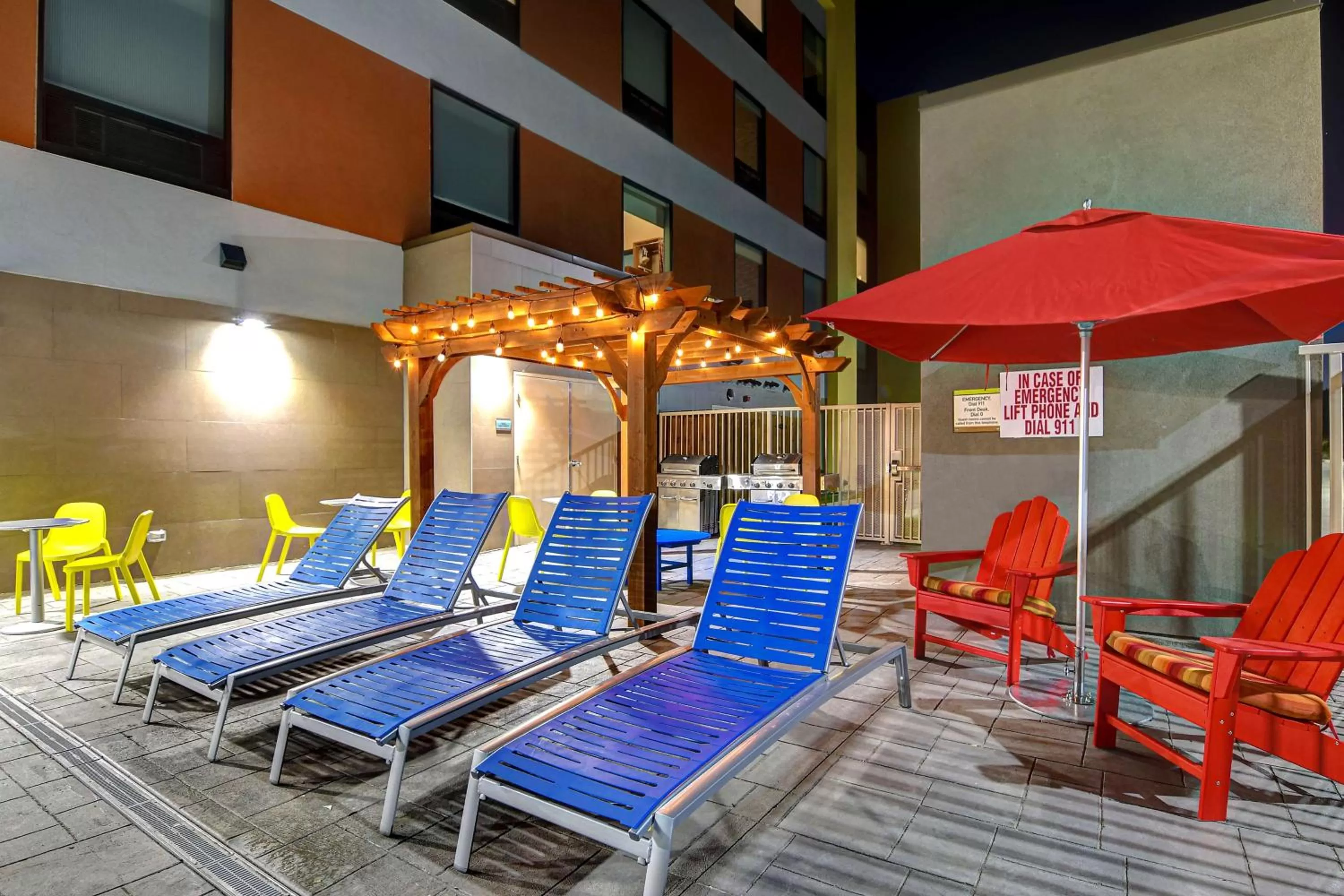 Patio in Home2 Suites by Hilton North Plano Hwy 75