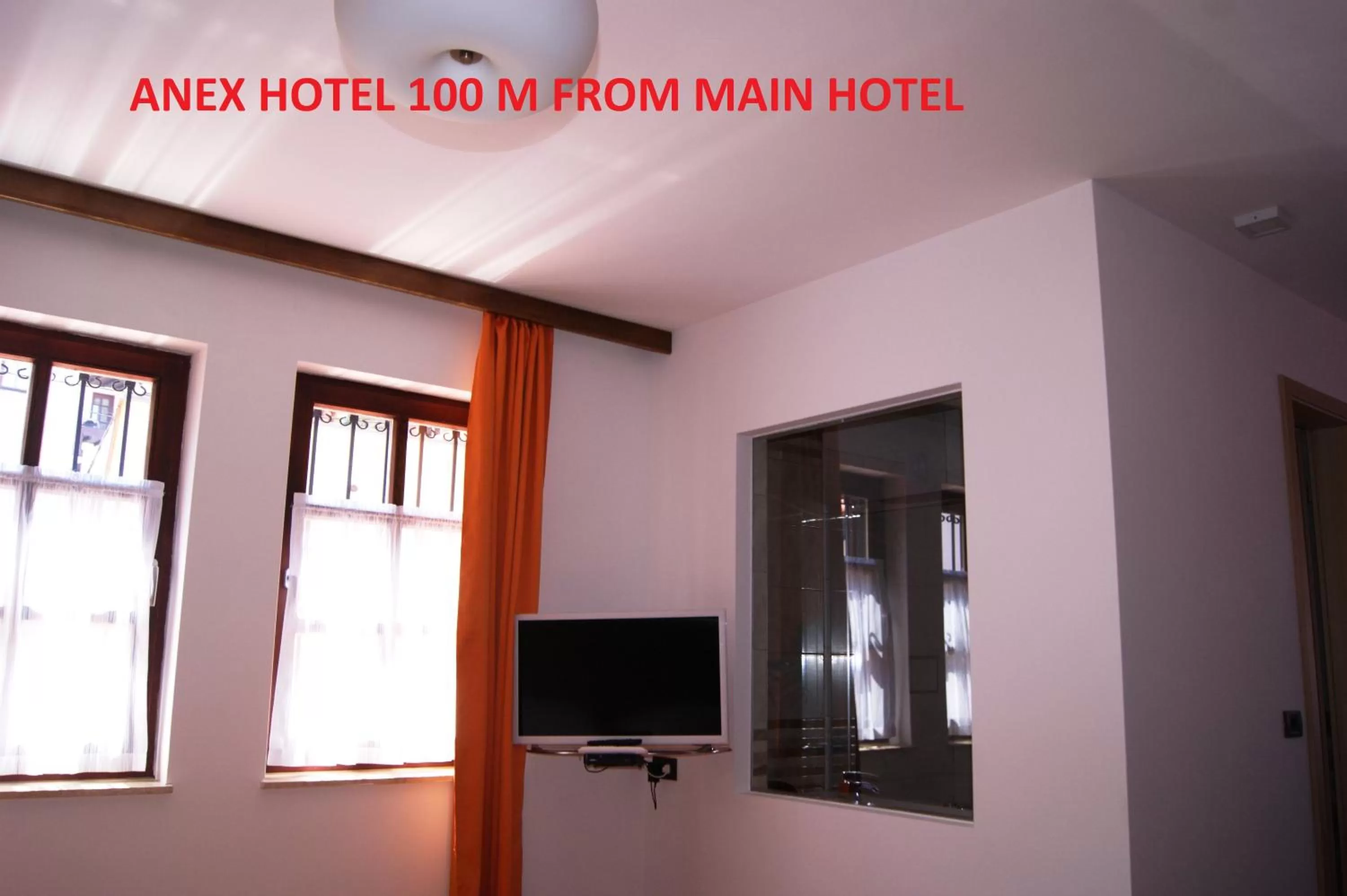 Decorative detail, TV/Entertainment Center in Hotel Prizreni