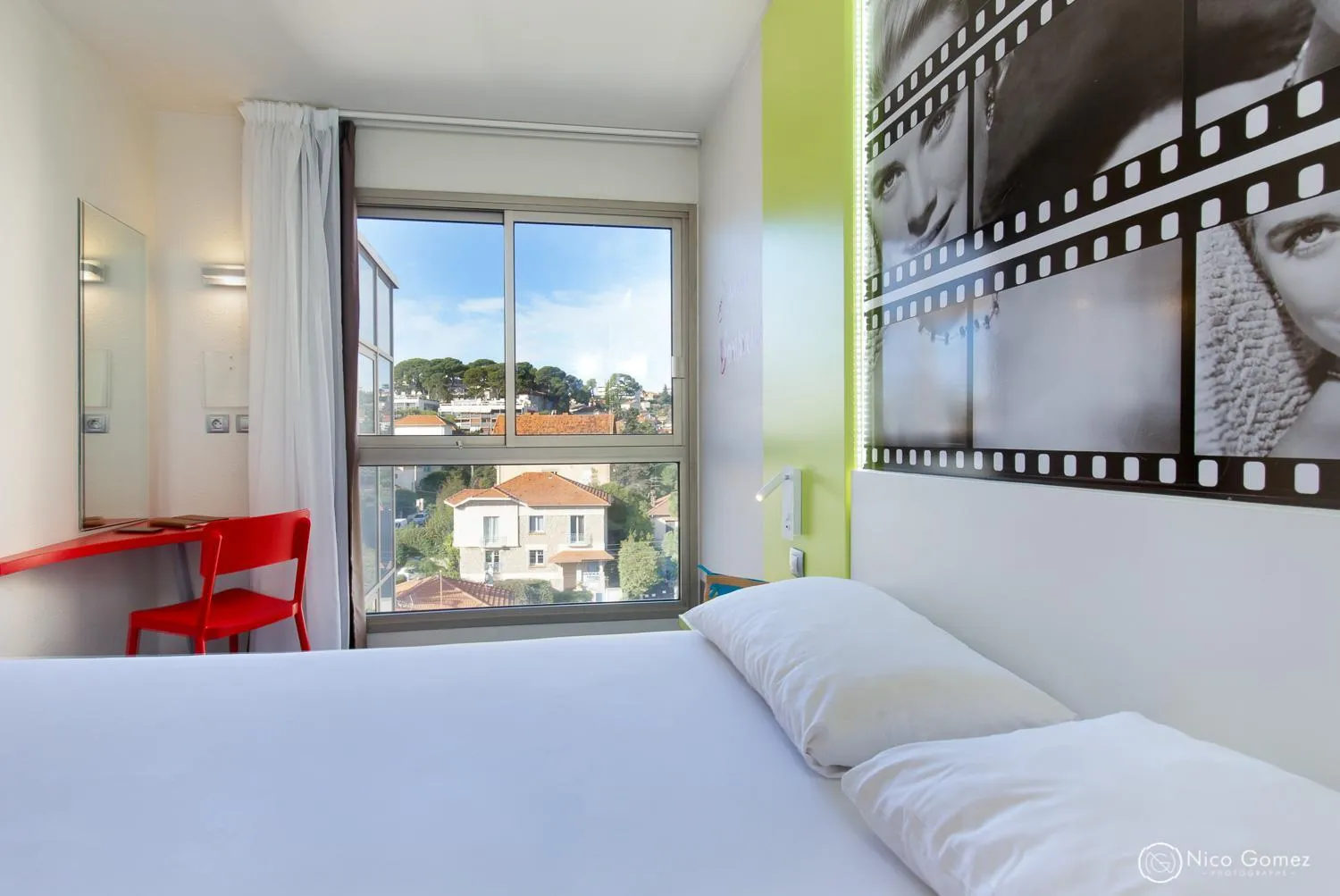 Bed in ibis Styles Cannes Le Cannet