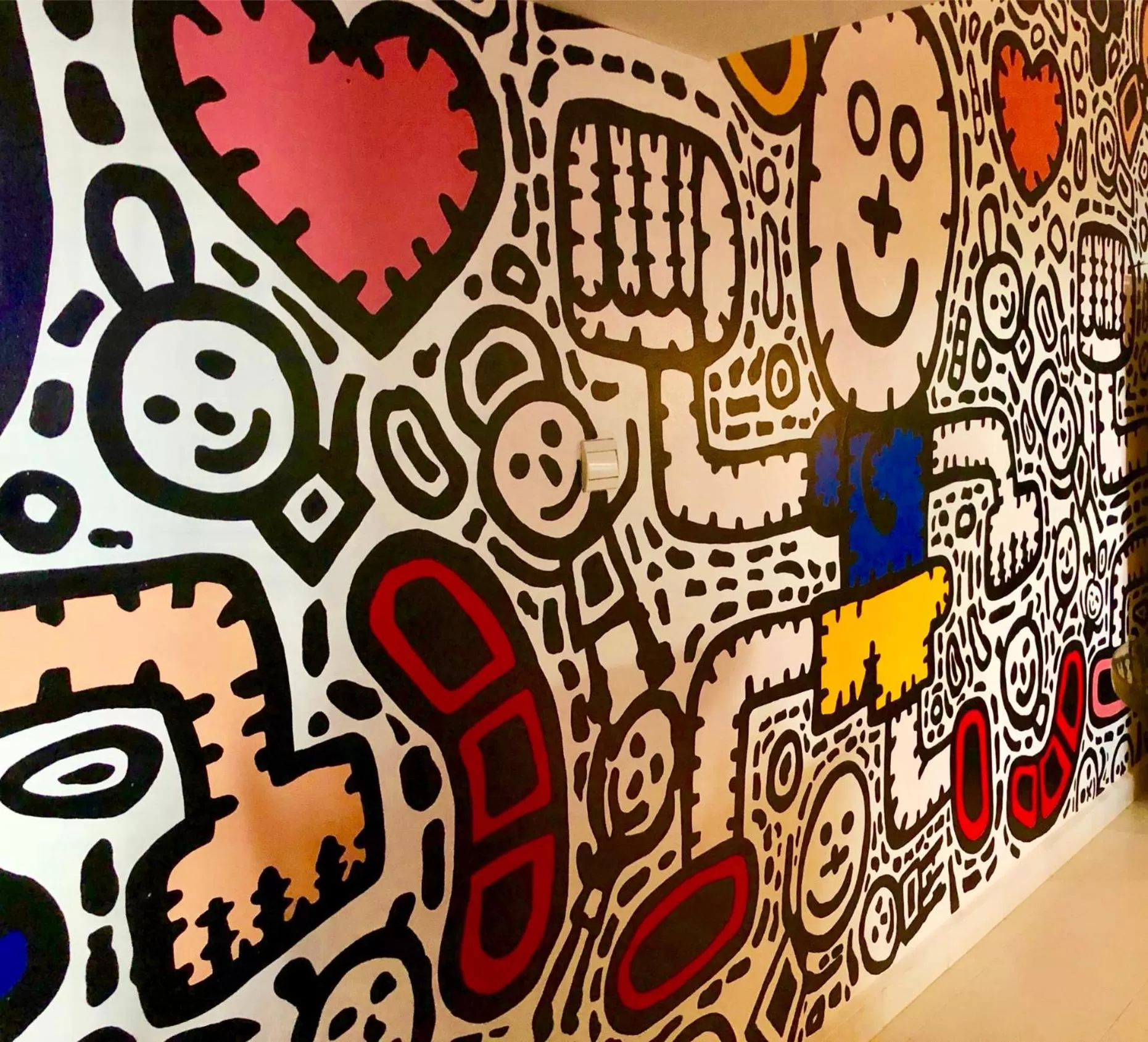 Decorative detail in PAP'S Chambres d'Hôtes