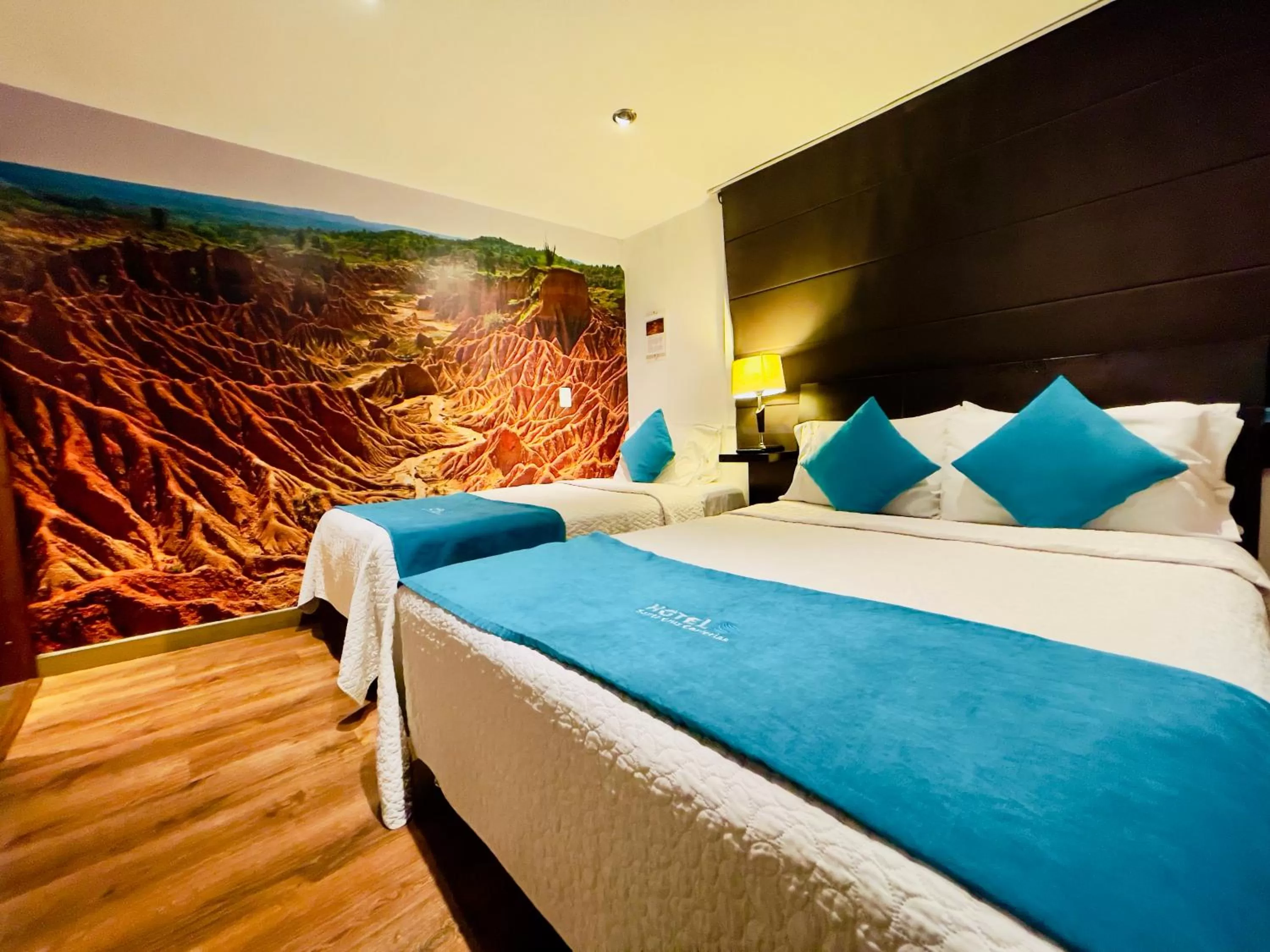 Photo of the whole room, Bed in Hotel Santa Cruz Bogotá