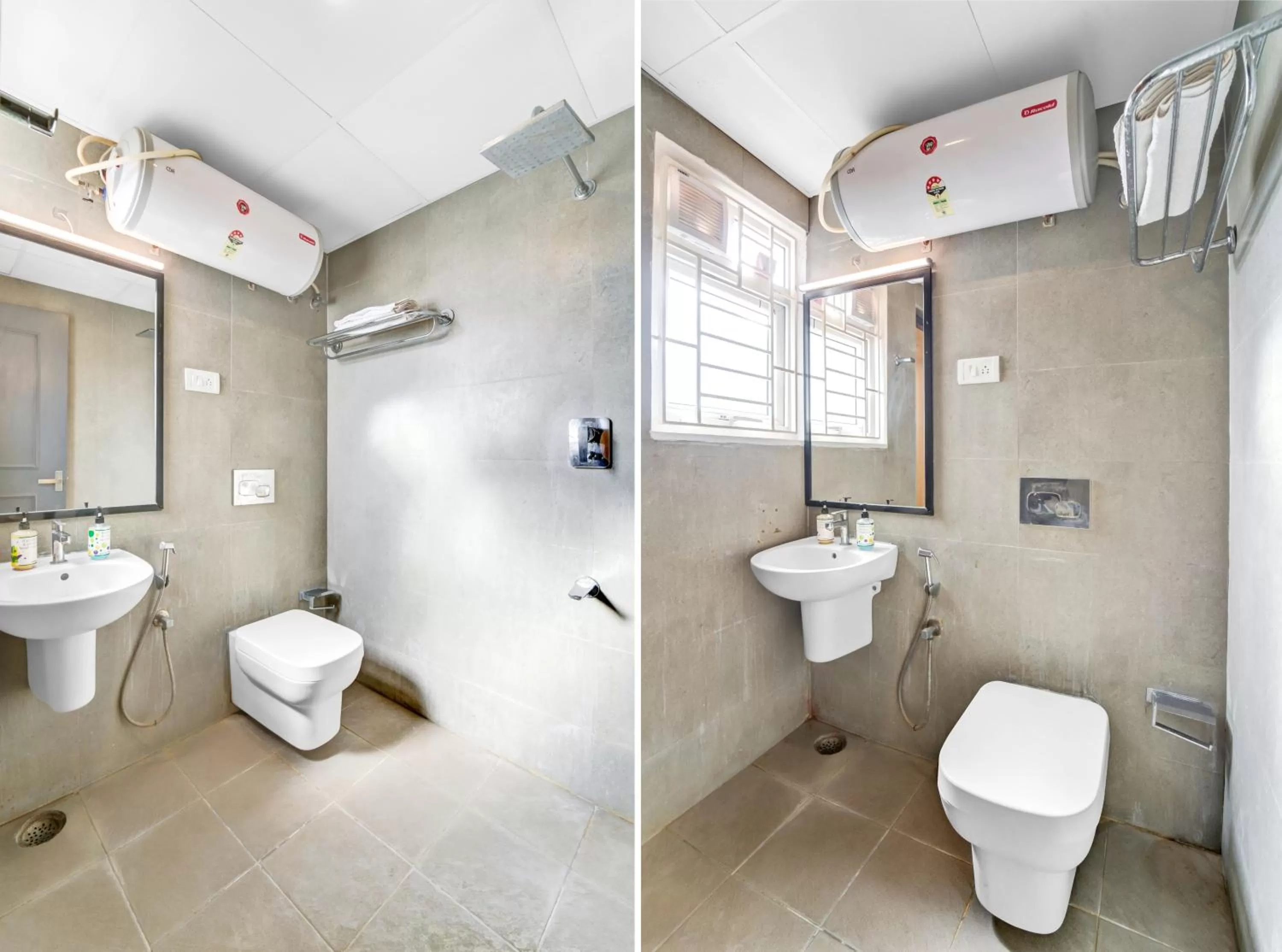 Shower in UPAR Hotels Thoraipakkam, OMR