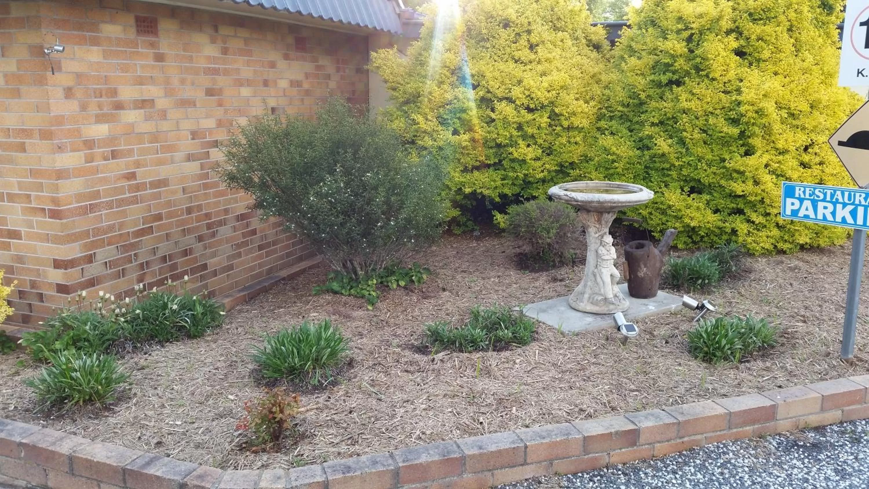 Garden in Tally Ho Motor Inn