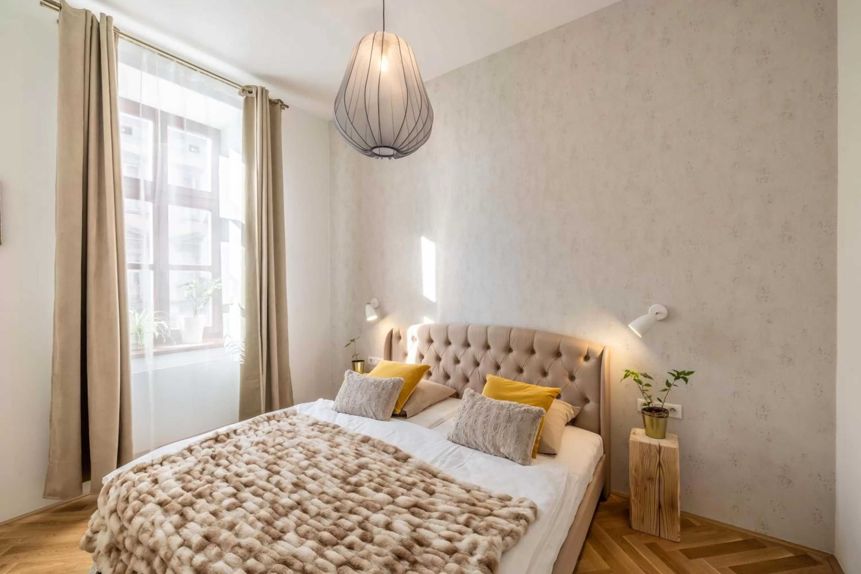 Bedroom, Bed in Apartmány Marienhof