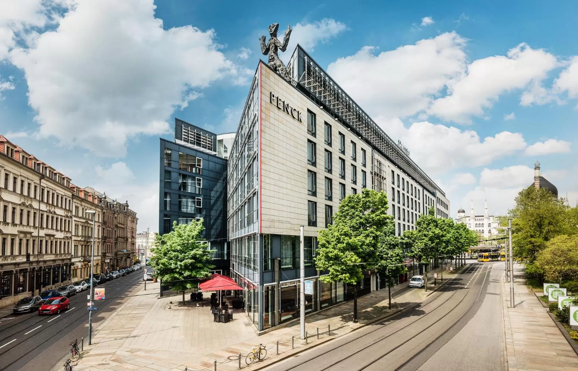 Property building in Penck Hotel Dresden