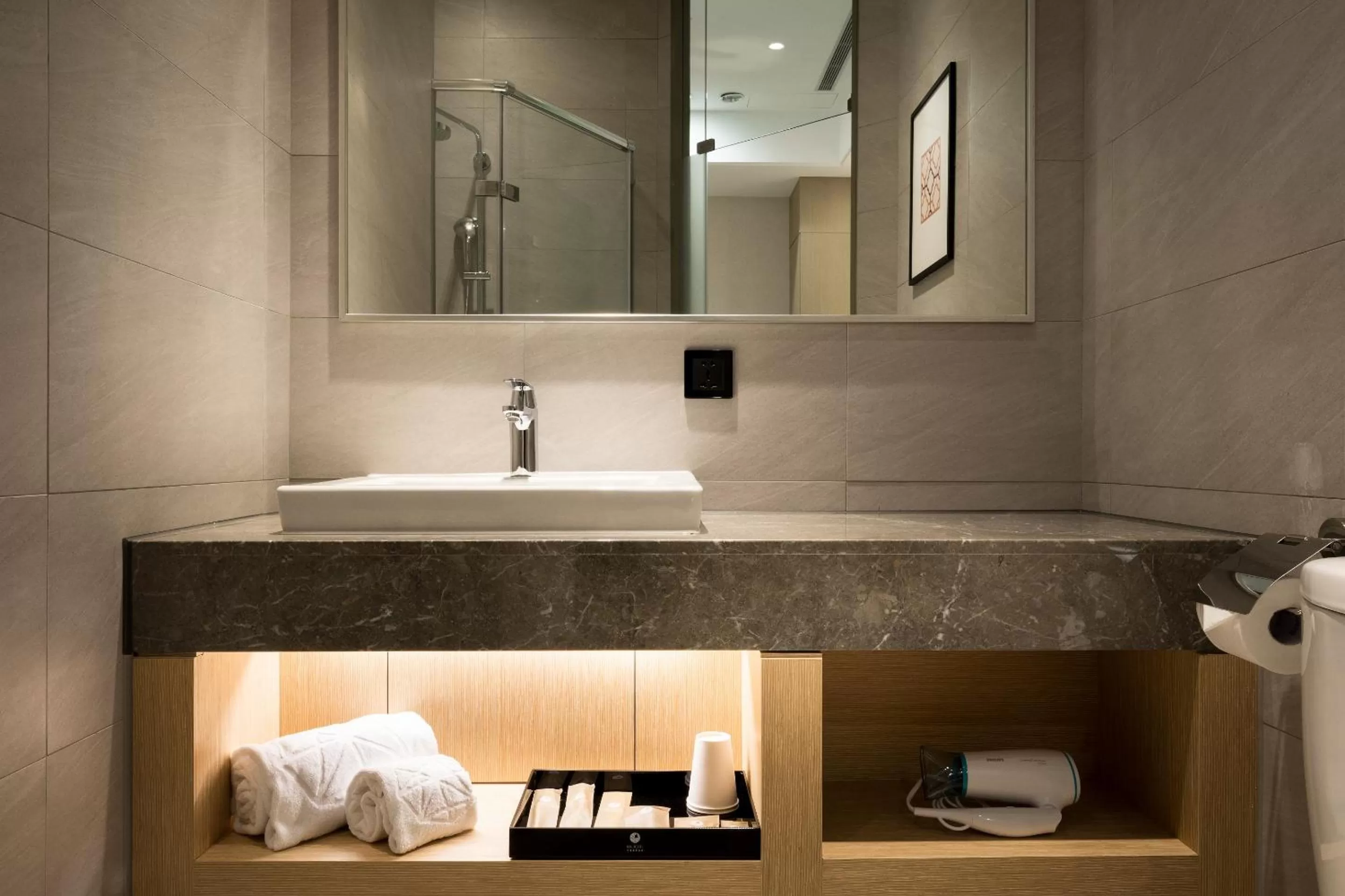 Bathroom in 台南星鑽國際商旅 Hua Hotel