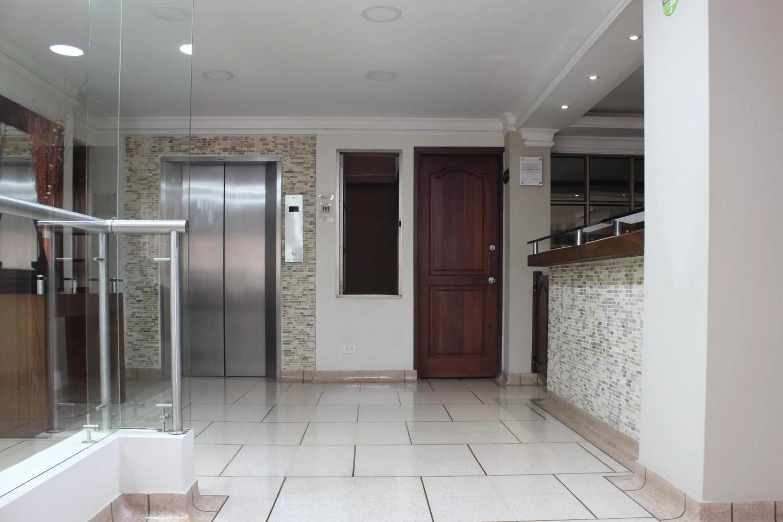 Lobby or reception in Hotel Solaris