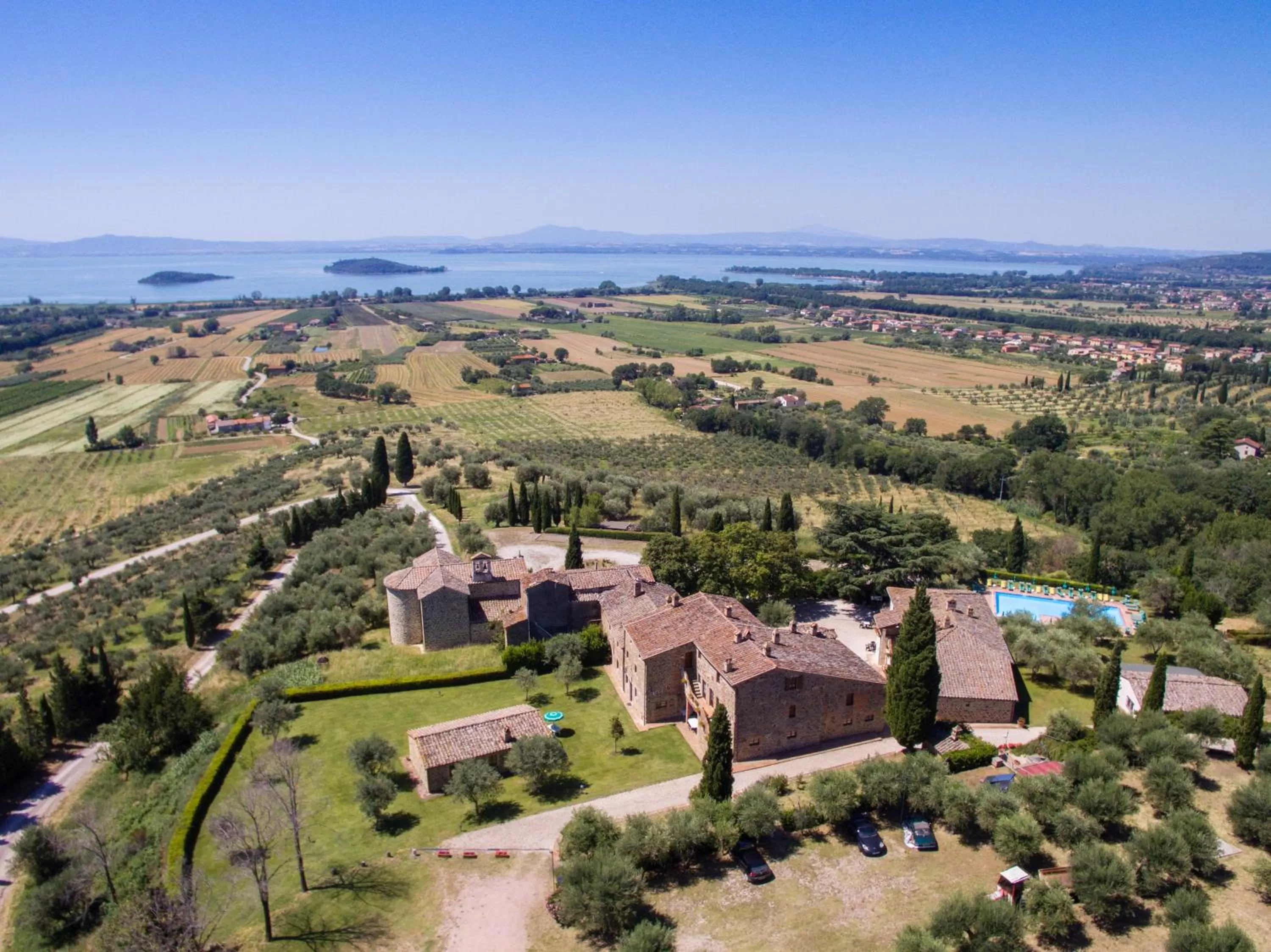 Bird's eye view in Relais Borgo Torale