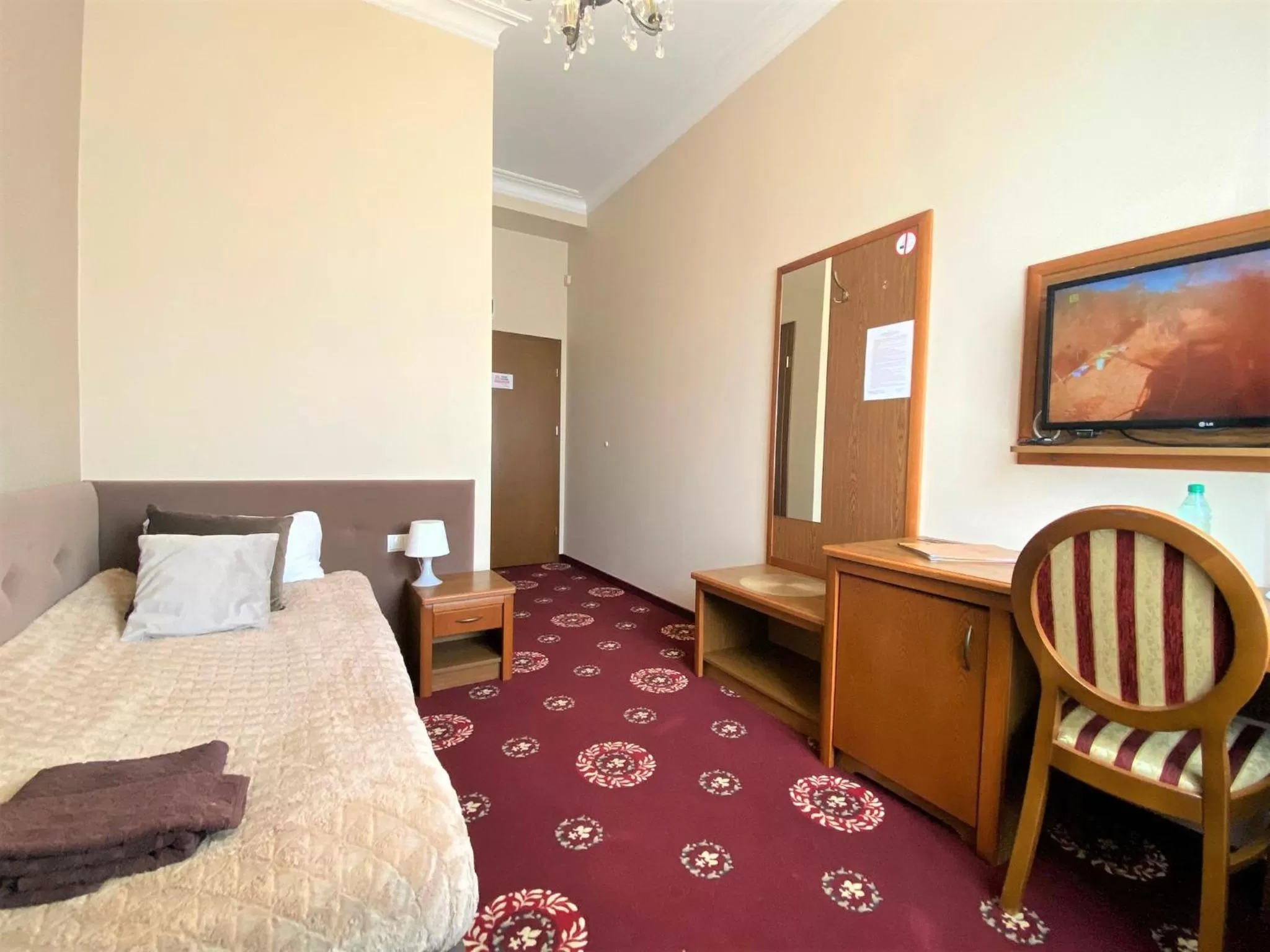 Bed in Hotel President