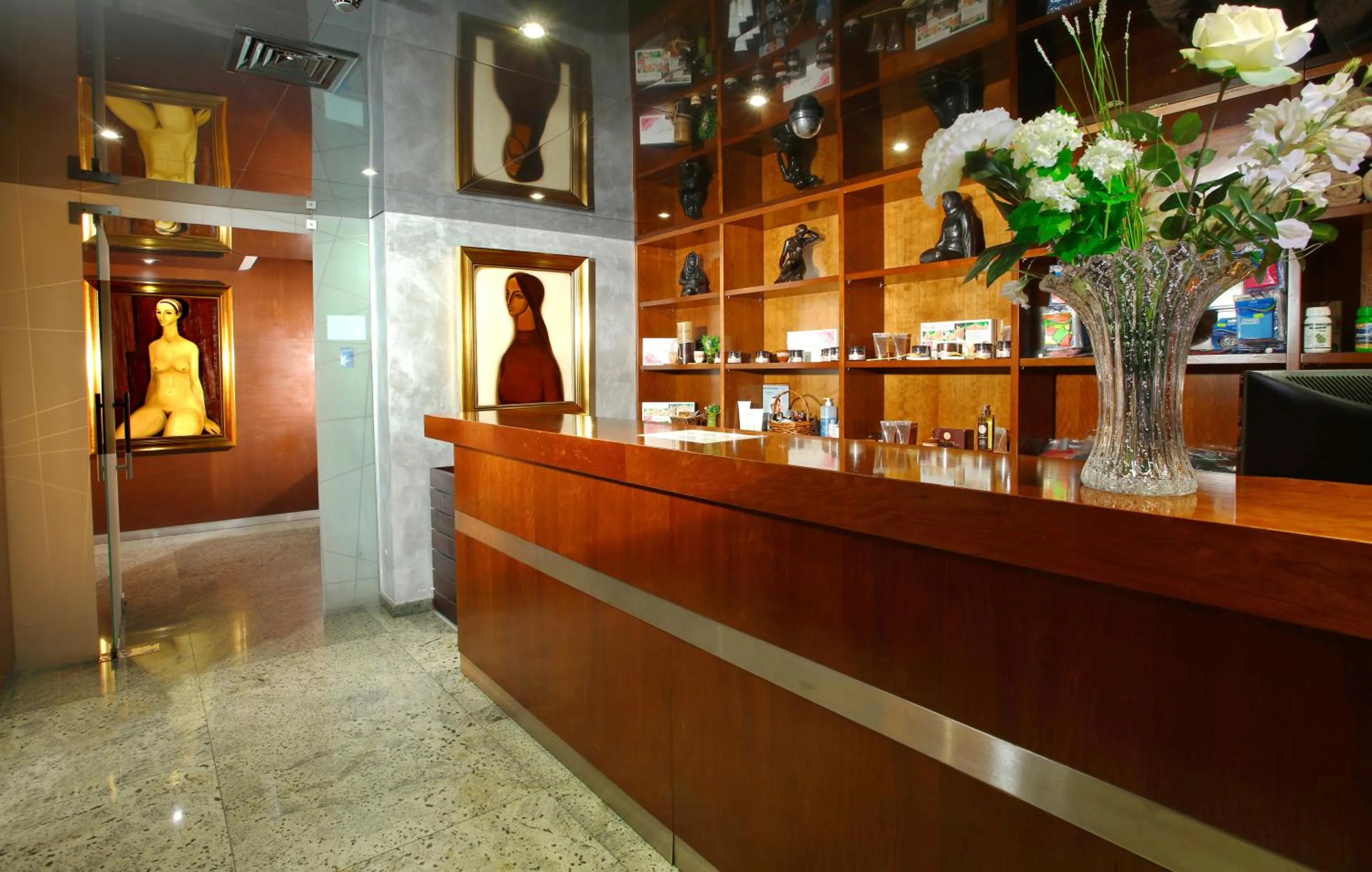 Lobby or reception in Hotel Anel