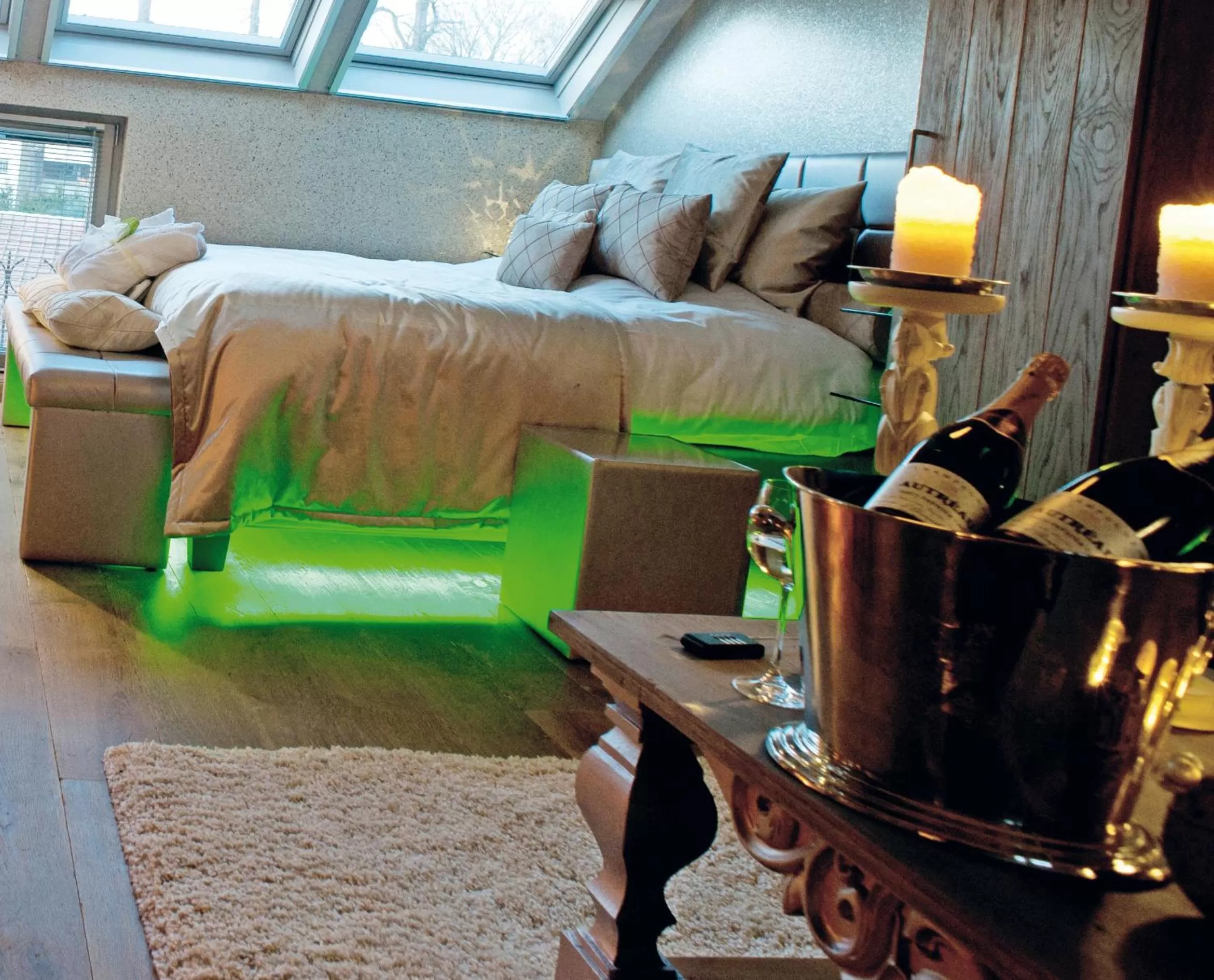 Bed in Suite & B by Hofke van Bazel