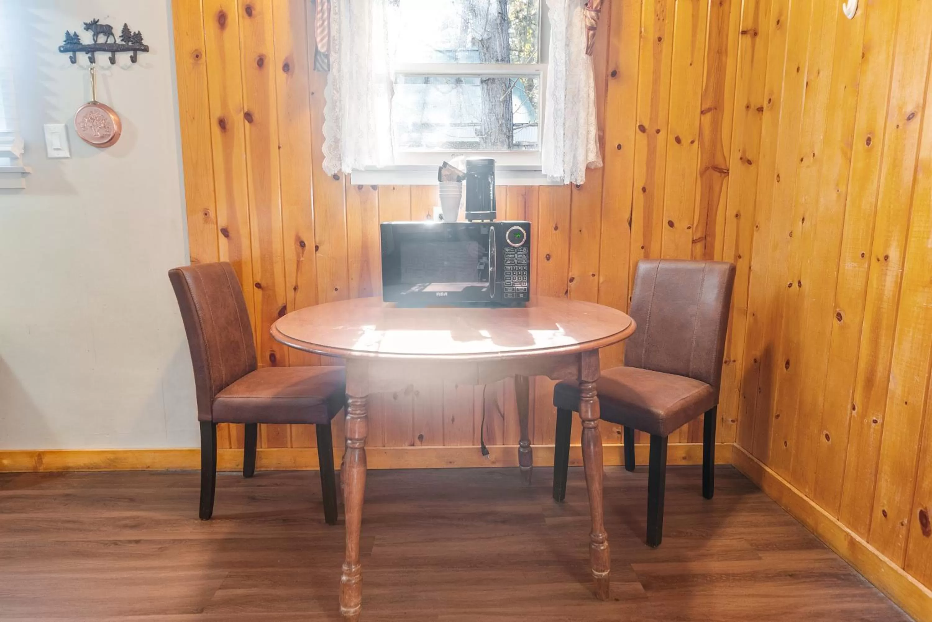 Seating area in Black Forest Lodge