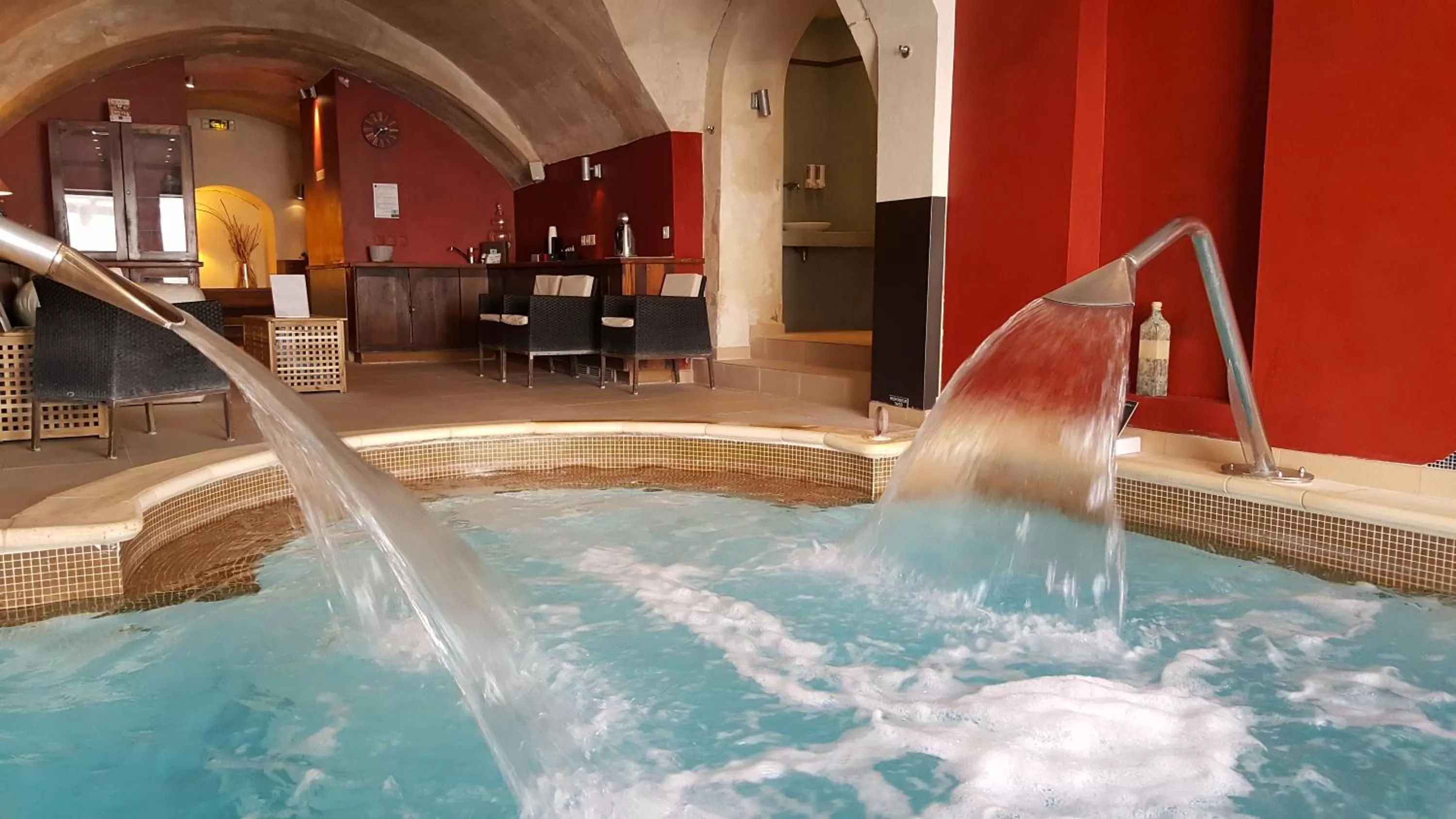 Hot Tub in Hotel Spa Le Calendal