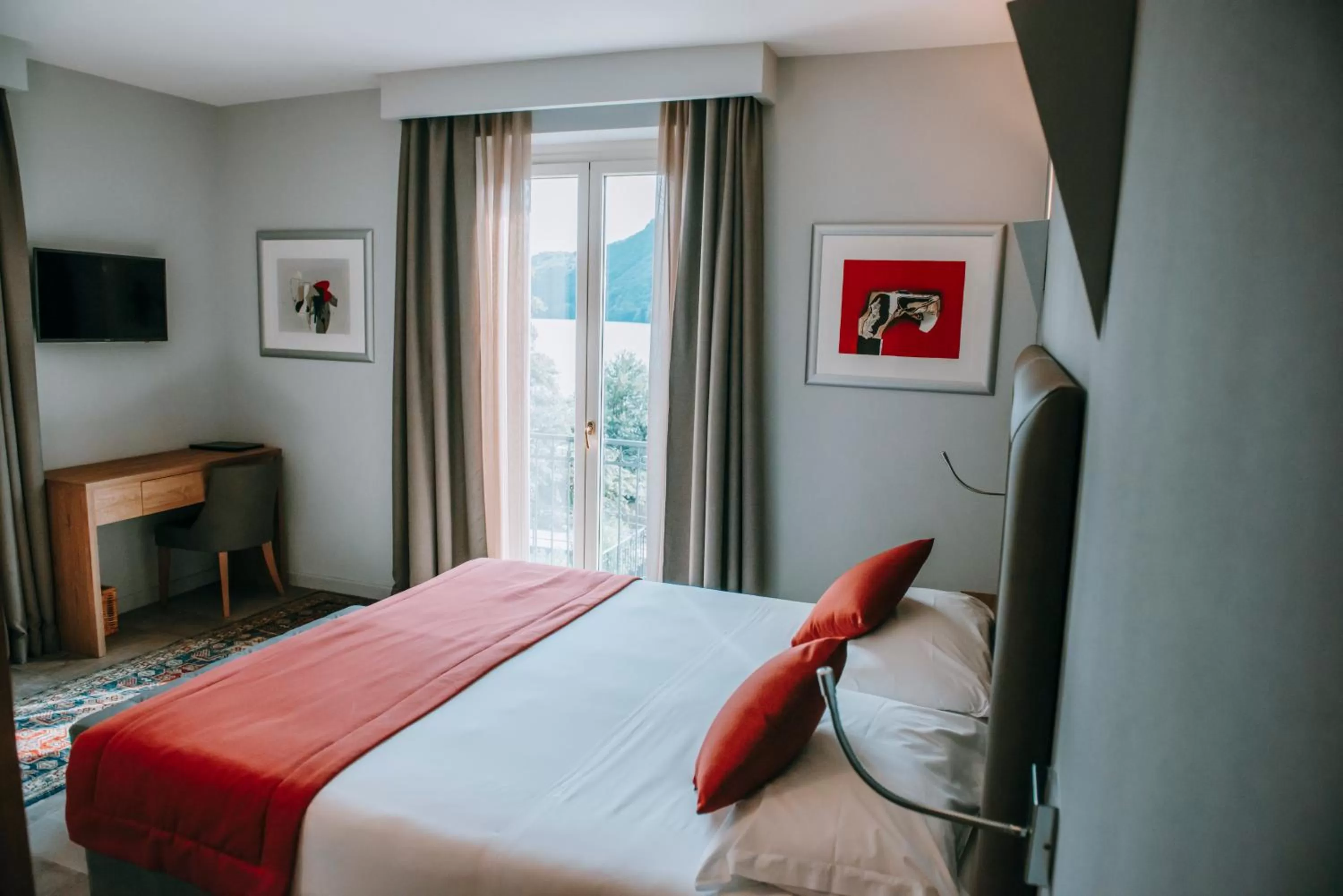 Bed in Hotel Ristorante La Quartina